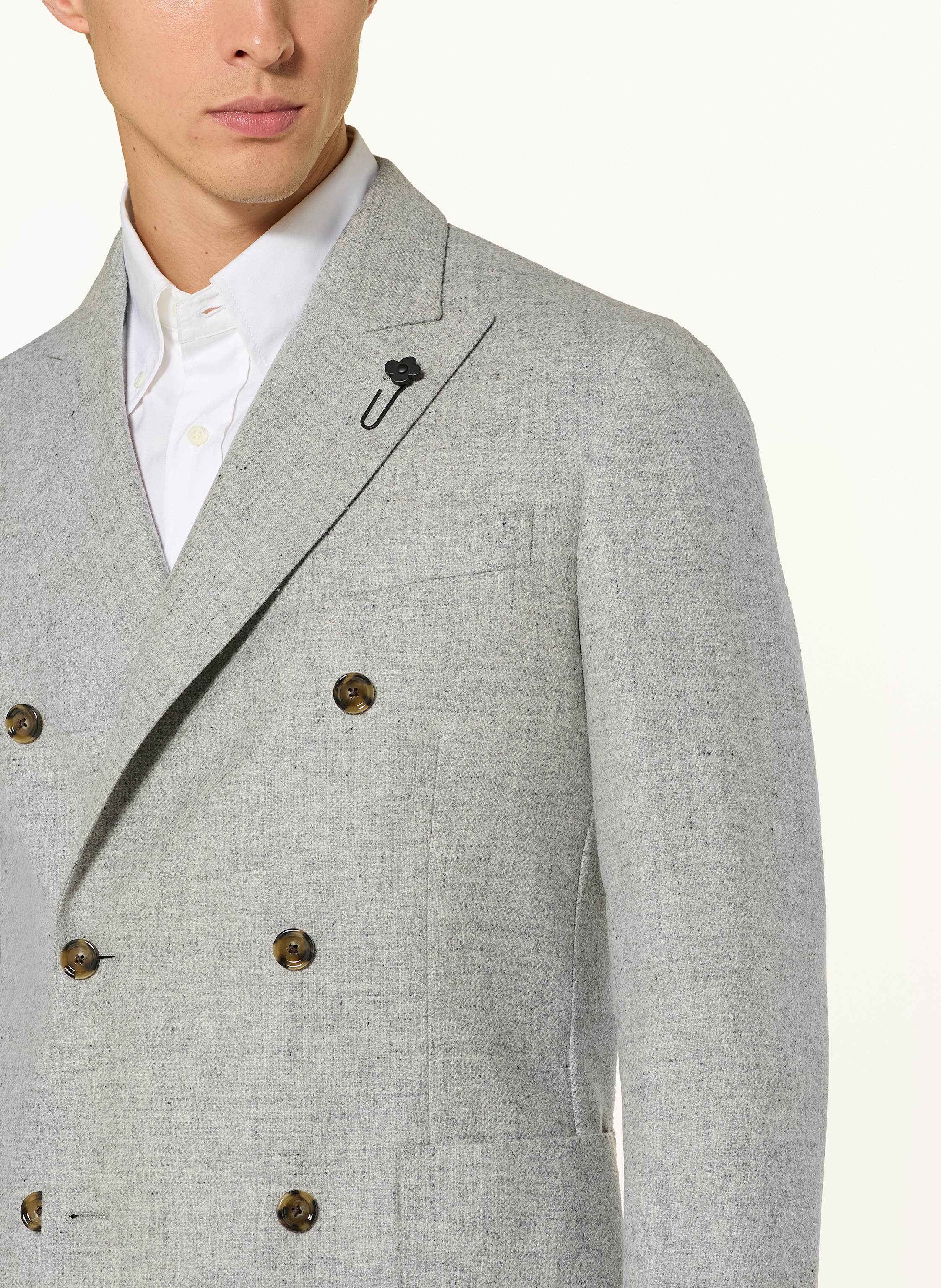 Thumbnail - Lardini Sakko Extra Slim Fit grau