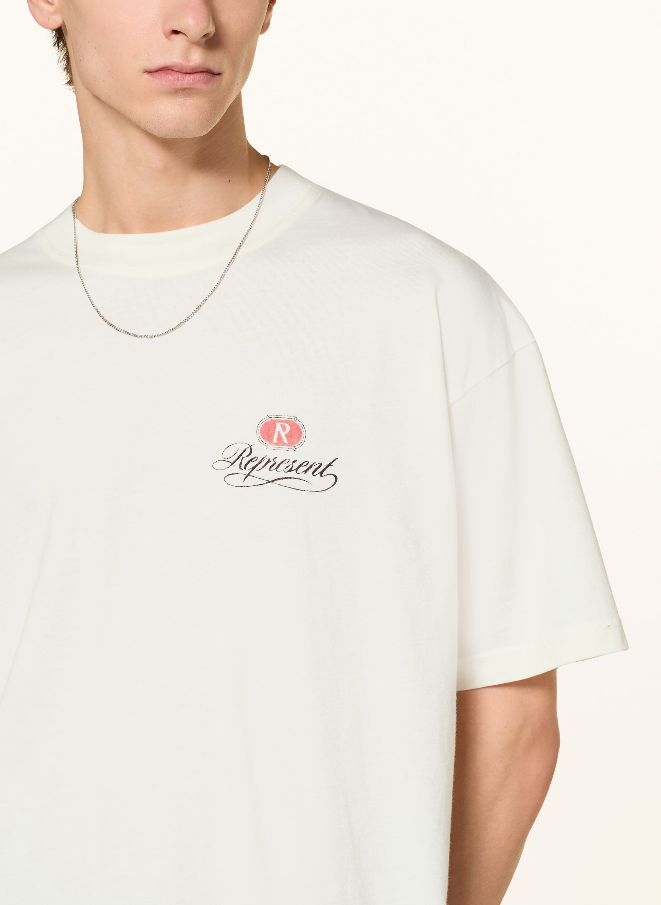 Thumbnail - Represent Oversized-Shirt Grand Vintage weiss