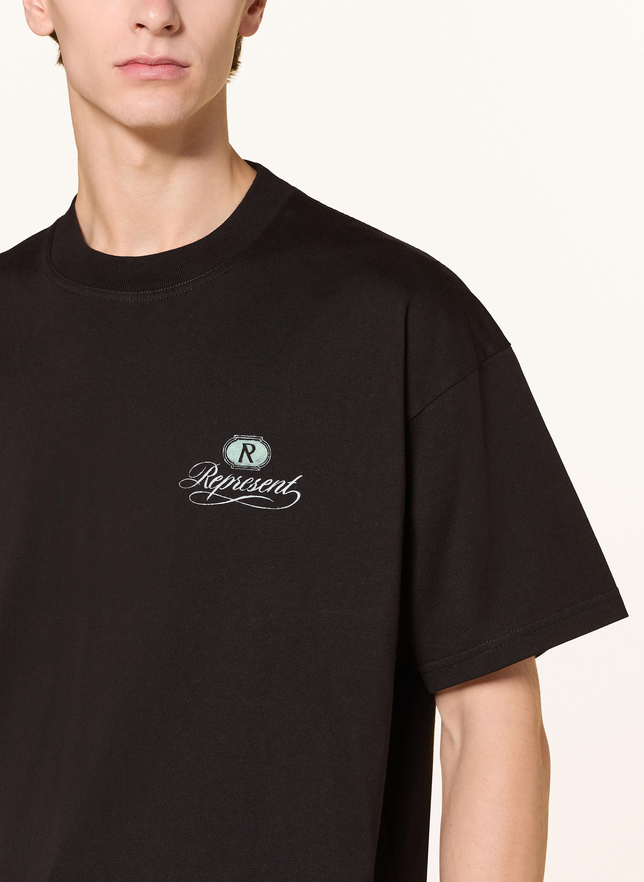 Thumbnail - Represent Oversized-Shirt Grand Vintage schwarz