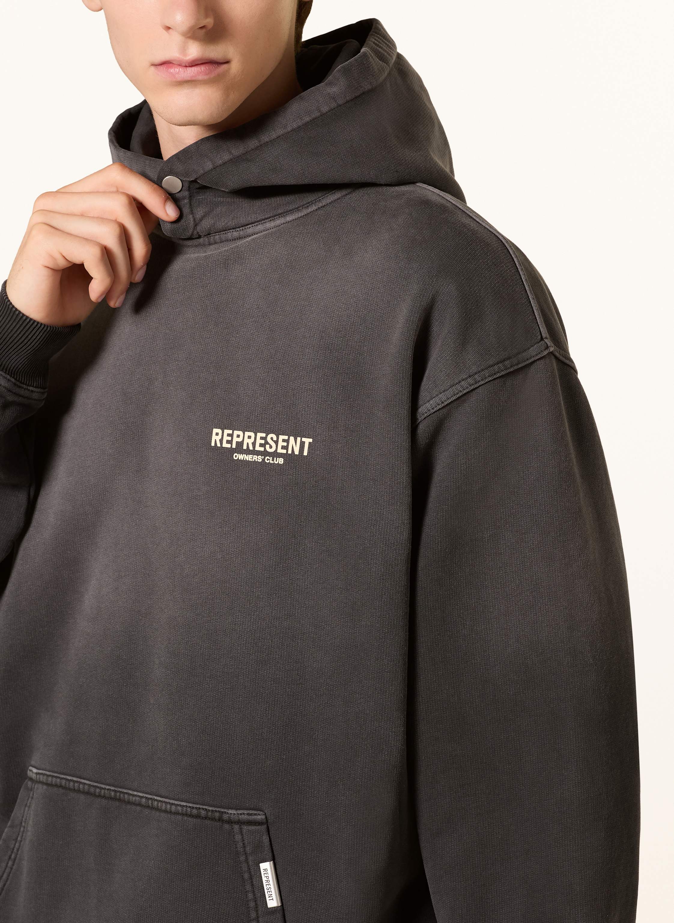 Thumbnail - Represent Oversized-Hoodie Represent Owners' Club schwarz