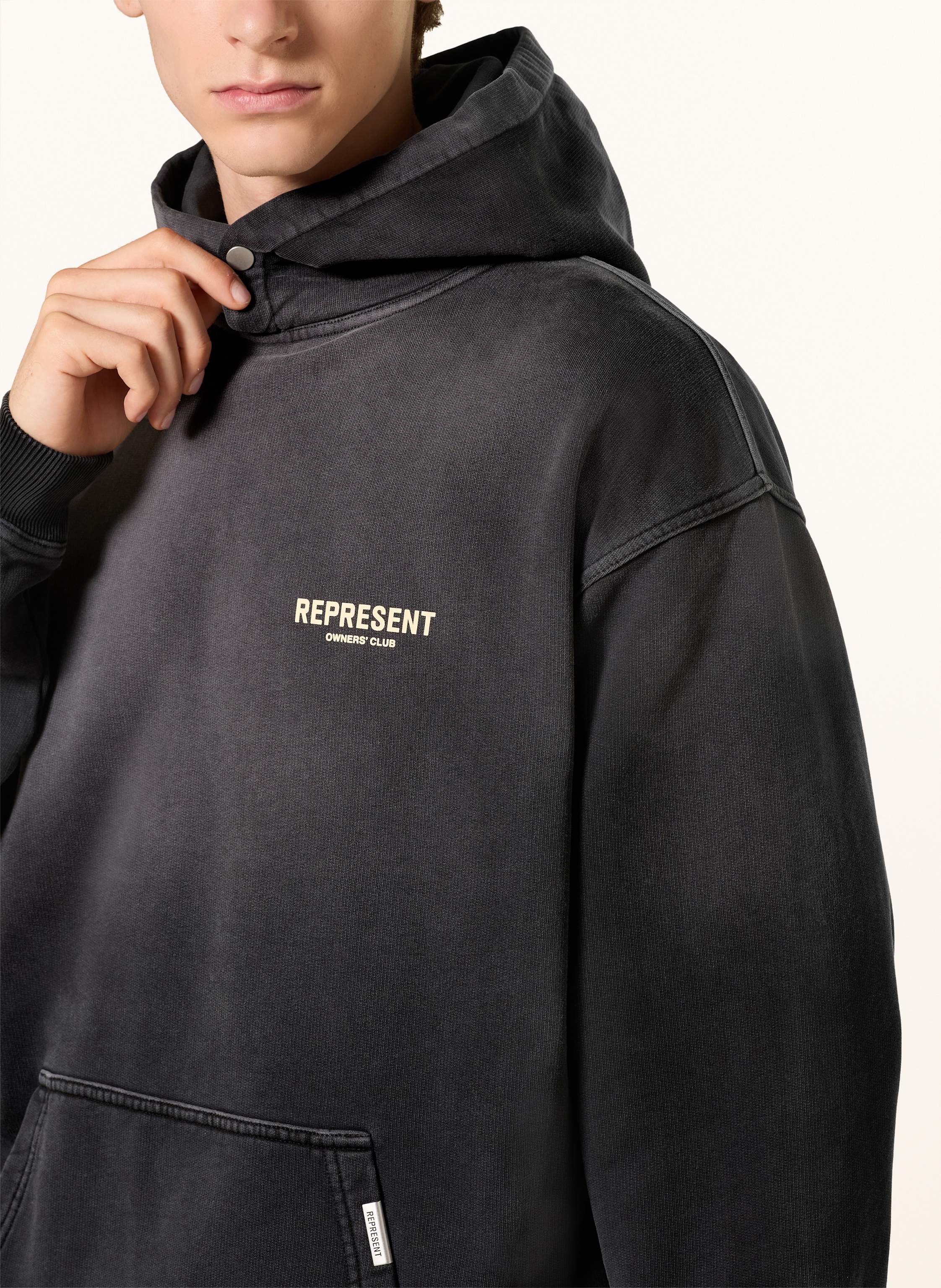 Thumbnail - Represent Oversized-Hoodie Represent Owners' Club schwarz