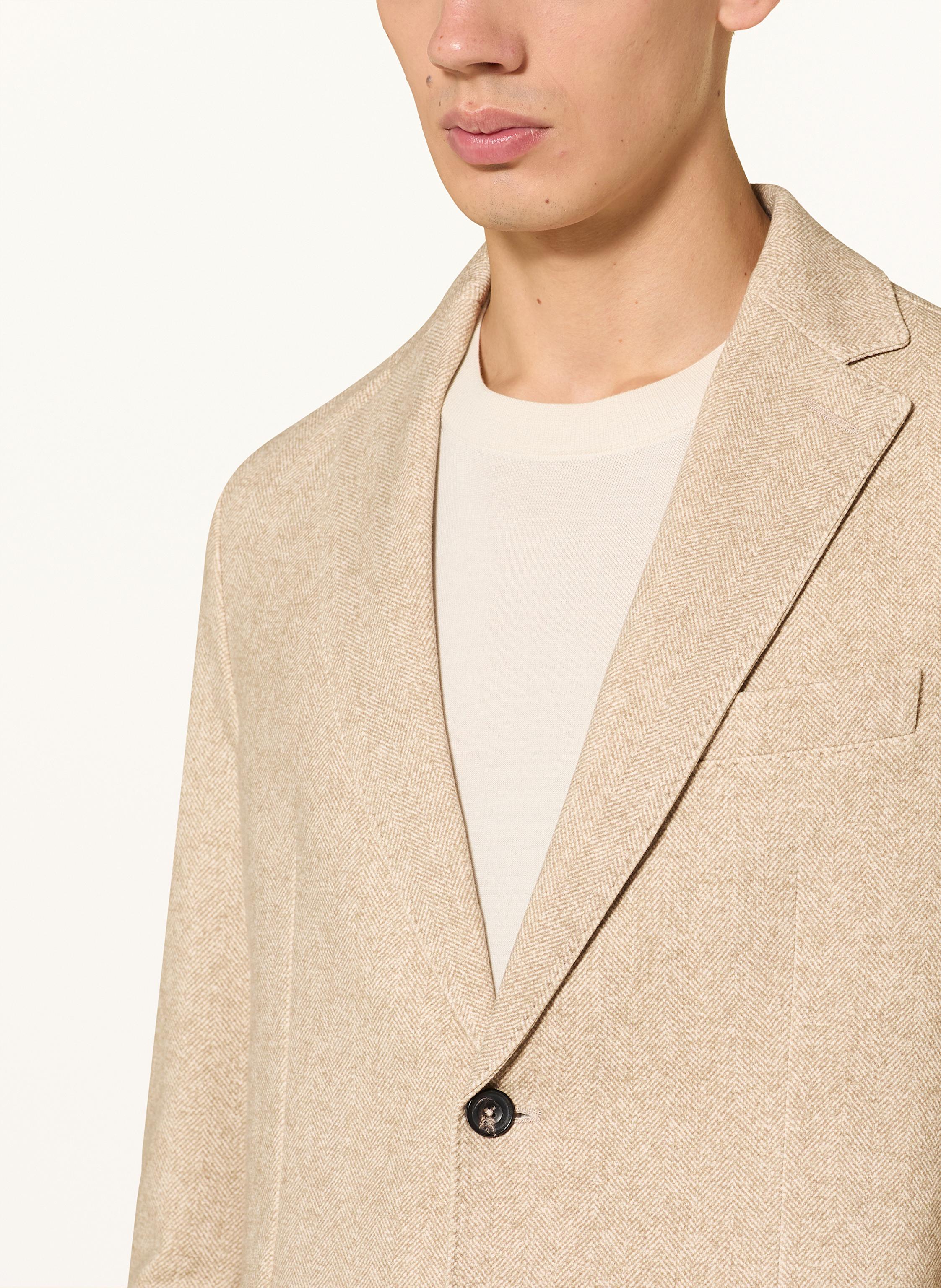 Thumbnail - Circolo 1901 Jerseysakko Slim Fit beige