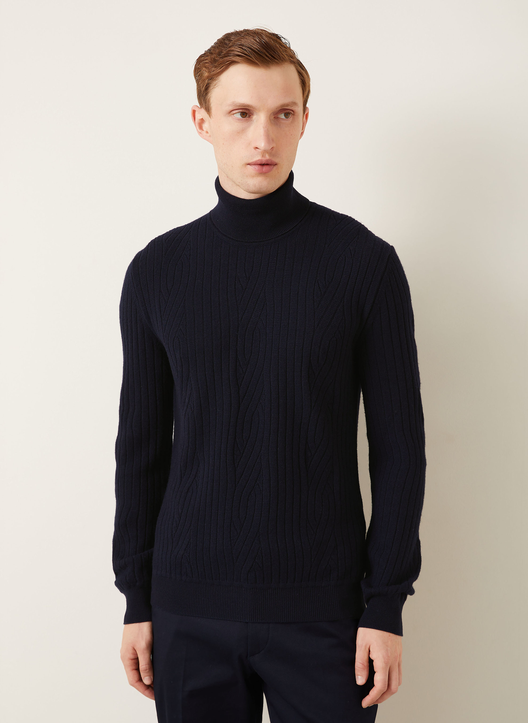 Thumbnail - Brioni Rollkragenpullover blau