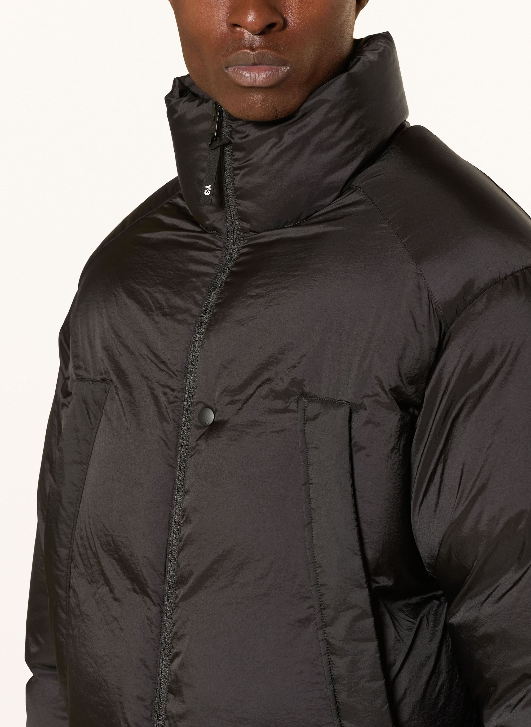 Thumbnail - Y-3 Daunenjacke schwarz