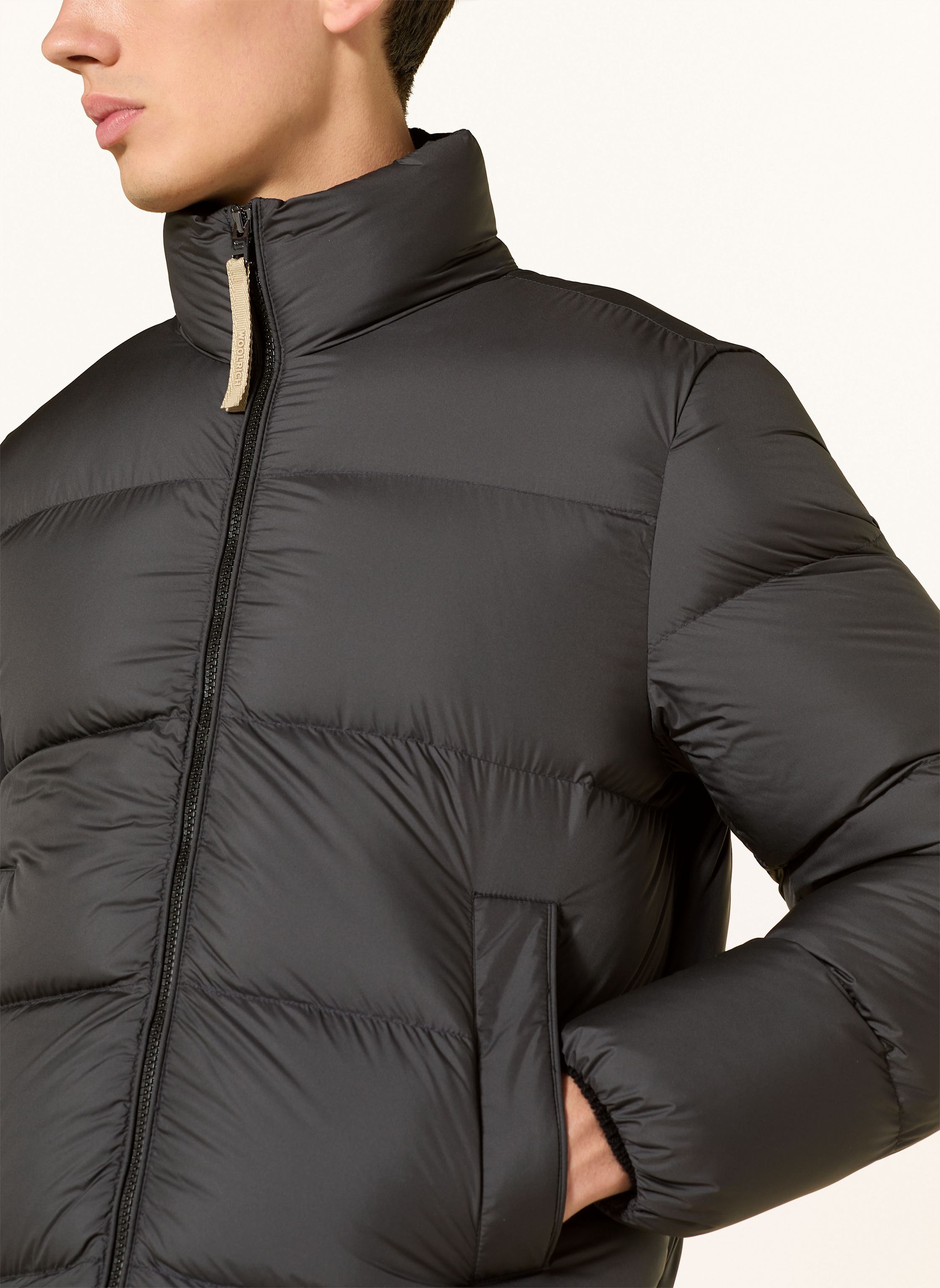 Thumbnail - Woolrich Daunenjacke schwarz