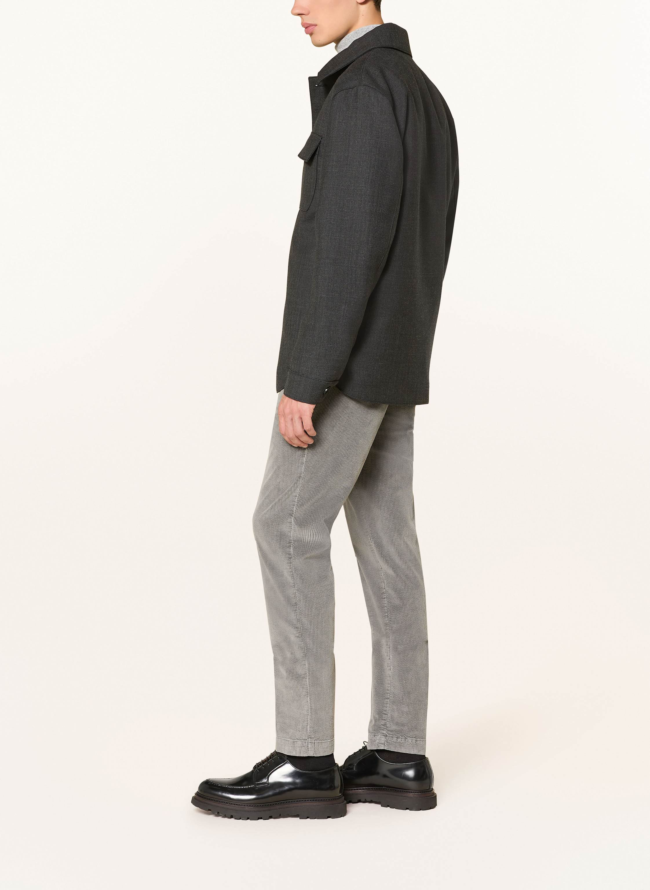 Thumbnail - Pt Torino Cordchino Master Fit grau