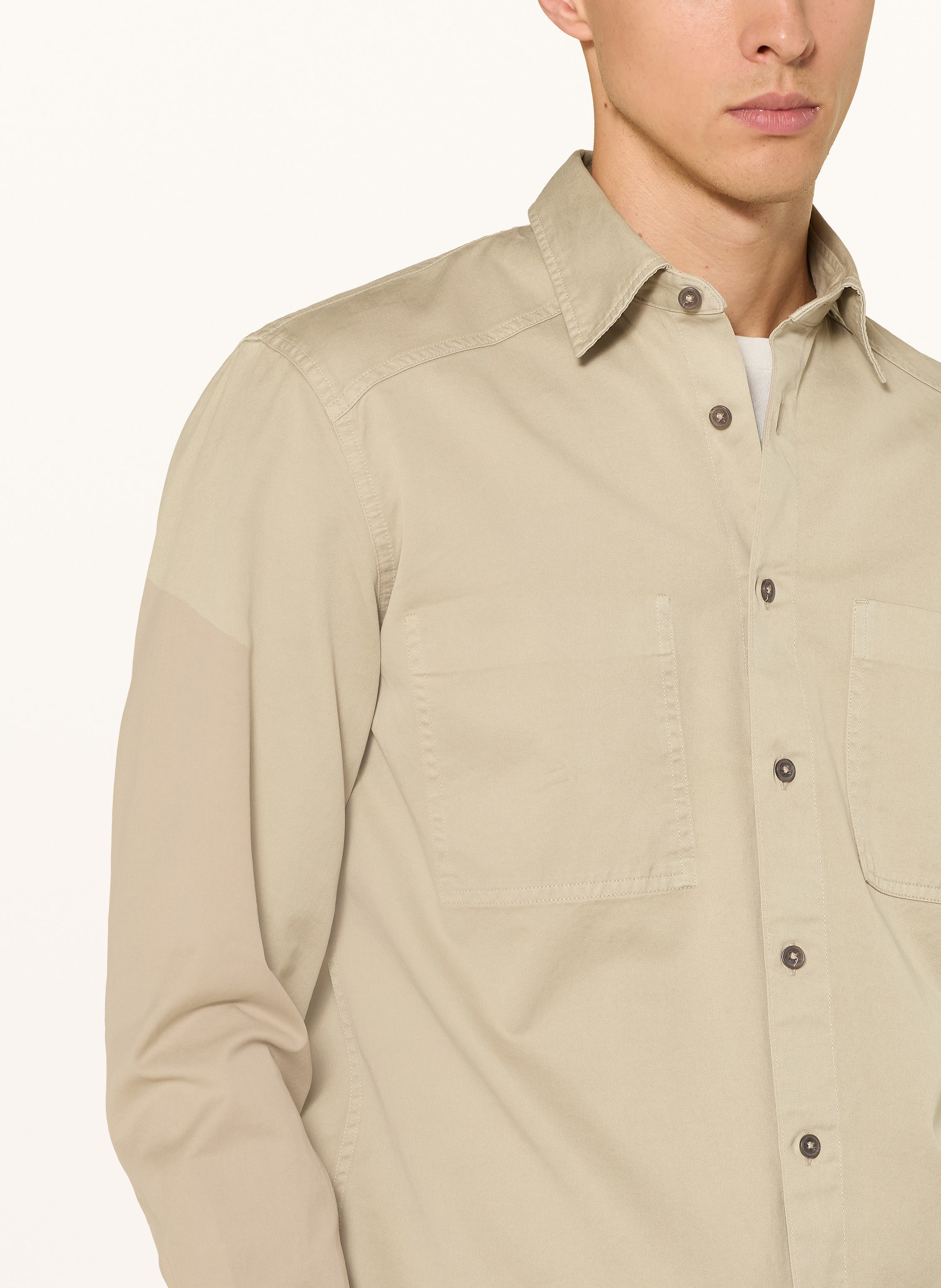 Thumbnail - Marc O'polo Hemd Regular Fit beige