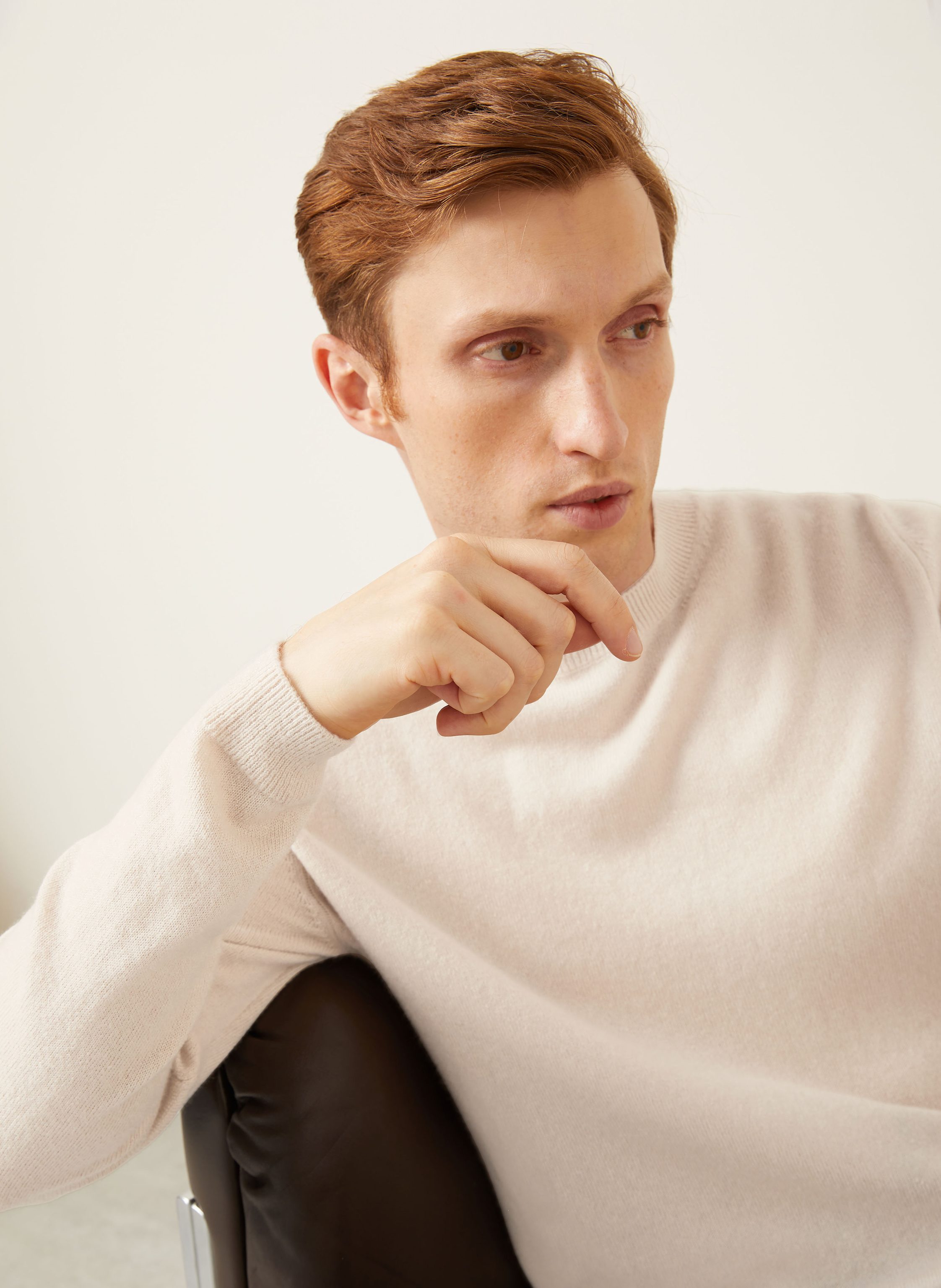 Thumbnail - Iris Von Arnim Cashmere-Pullover Amiro beige