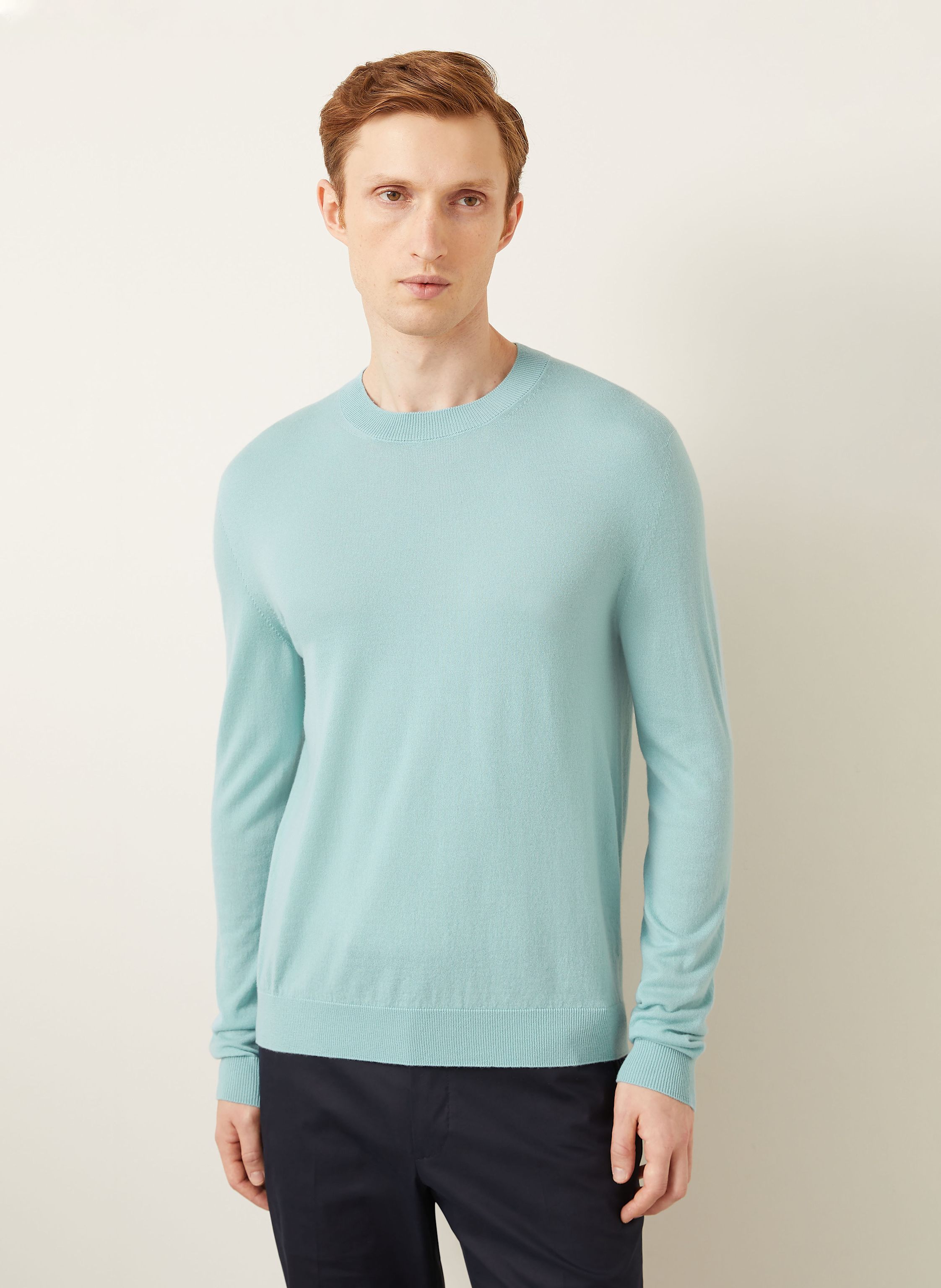 Thumbnail - Iris Von Arnim Pullover Parkerus Aus Cashmere blau