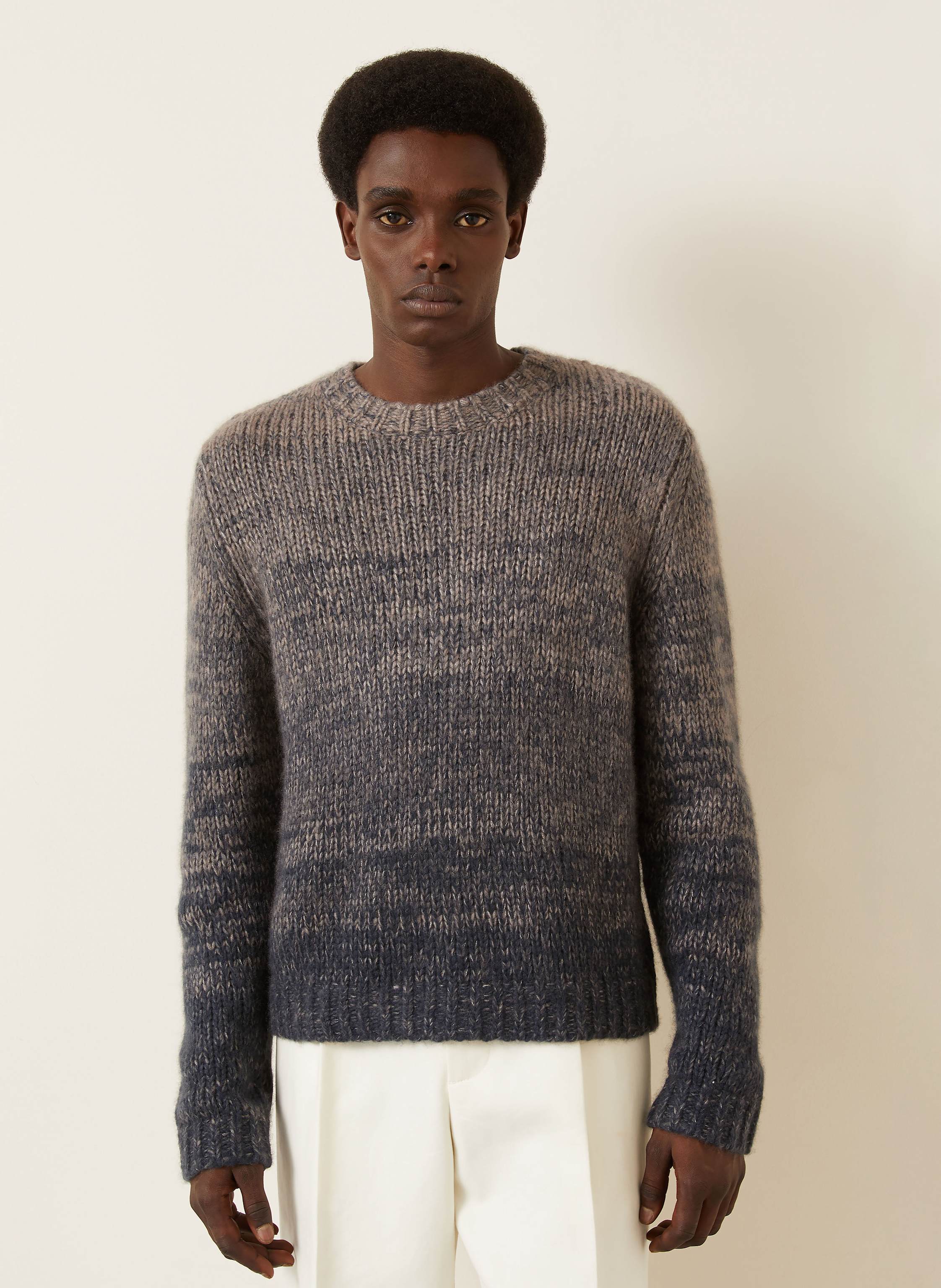 Thumbnail - Iris Von Arnim Cashmere-Pullover Bryan Mit Glitzergarn braun