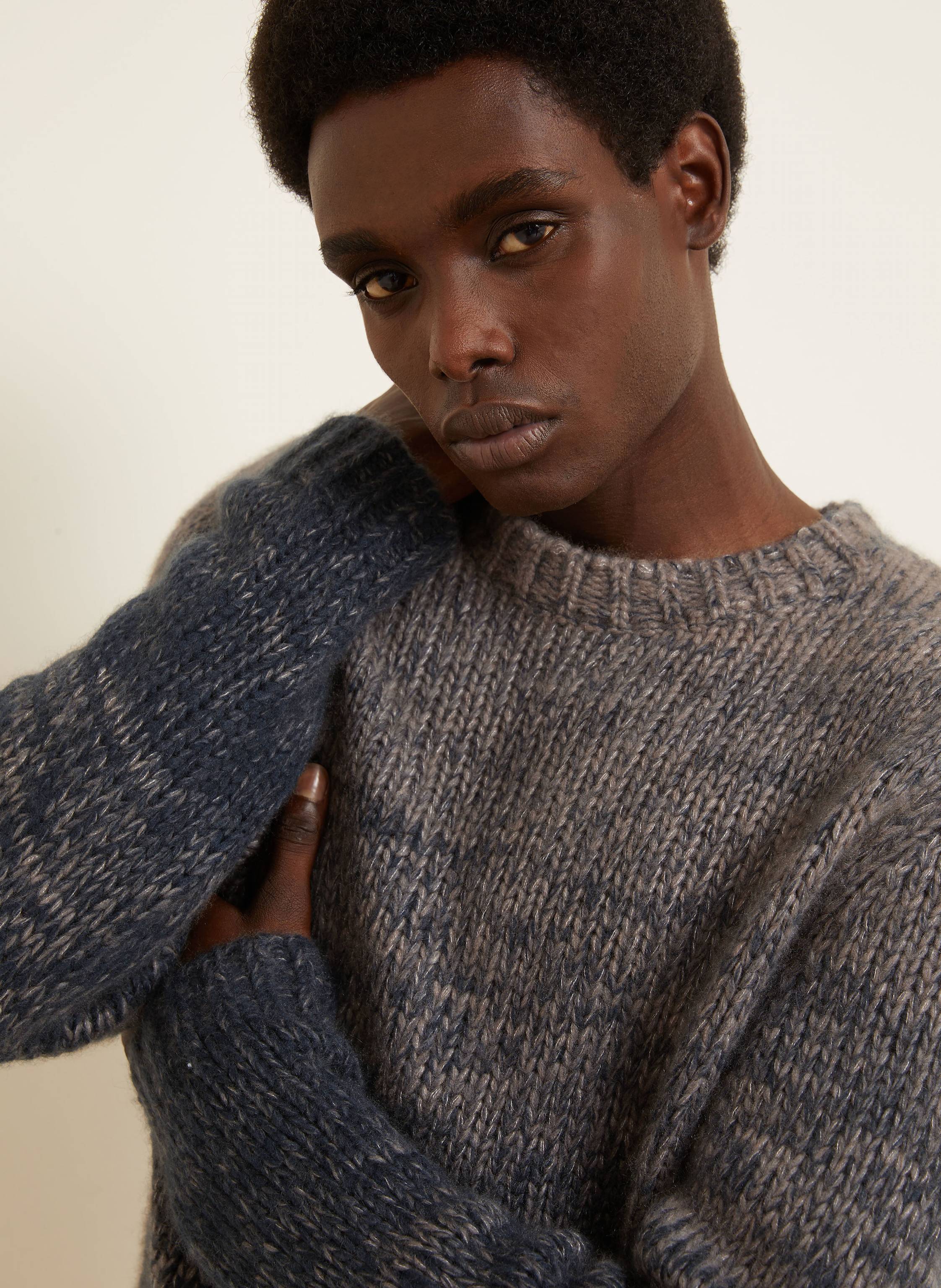Thumbnail - Iris Von Arnim Cashmere-Pullover Bryan Mit Glitzergarn braun