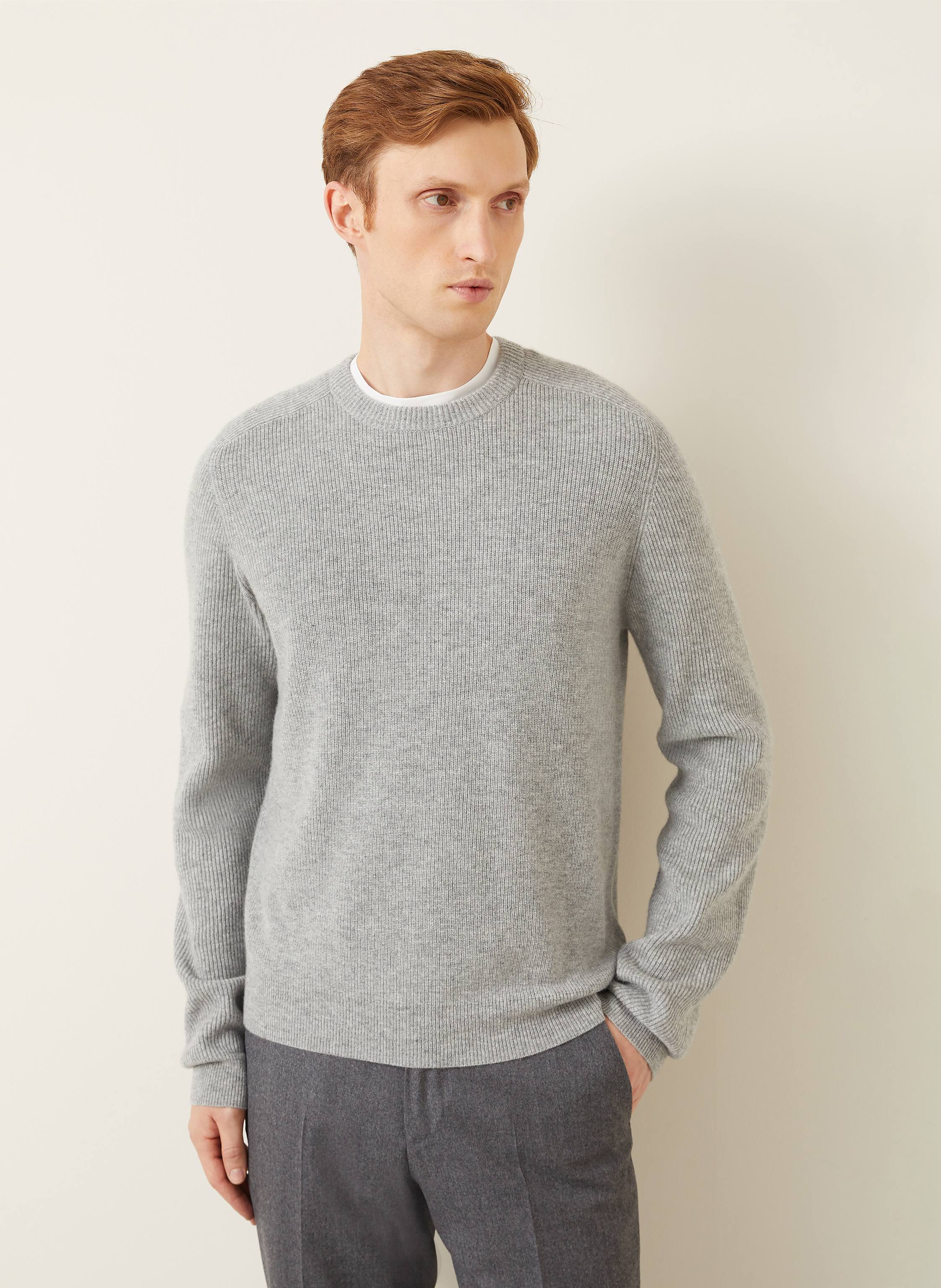 Thumbnail - Iris Von Arnim Cashmere-Pullover Willy grau