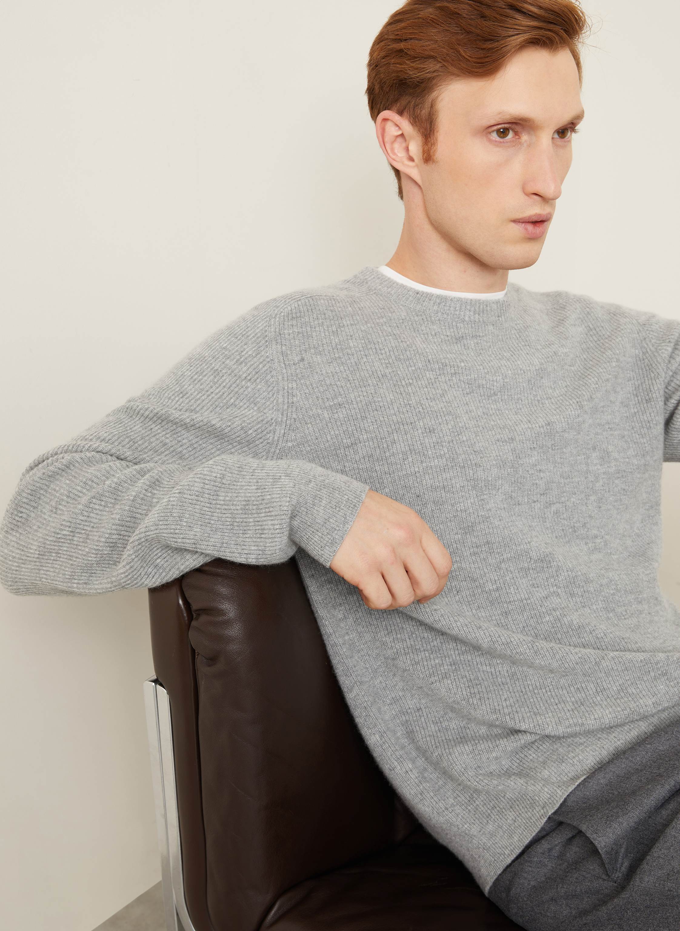 Thumbnail - Iris Von Arnim Cashmere-Pullover Willy grau