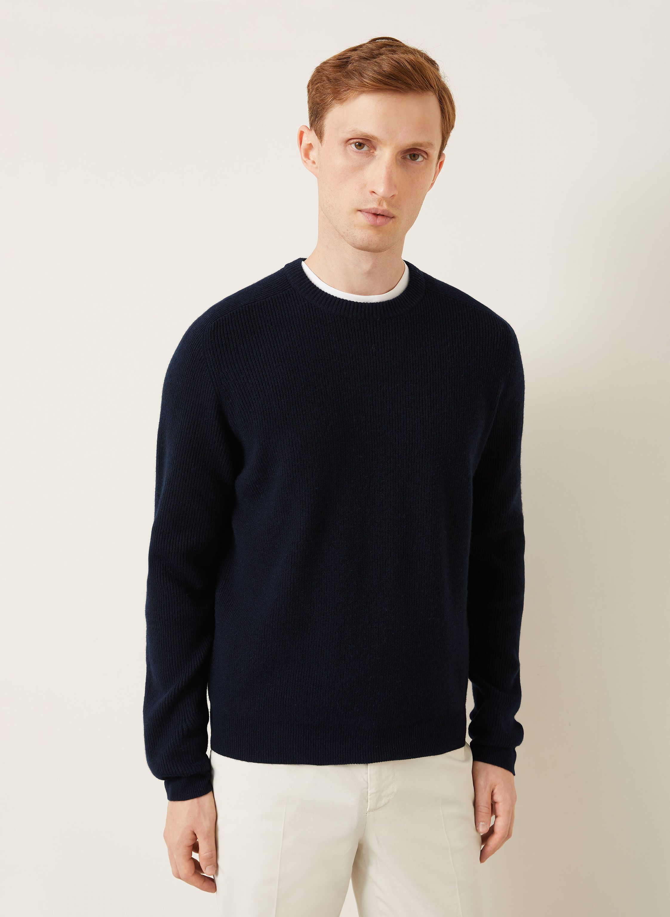 Thumbnail - Iris Von Arnim Cashmere-Pullover Willy blau