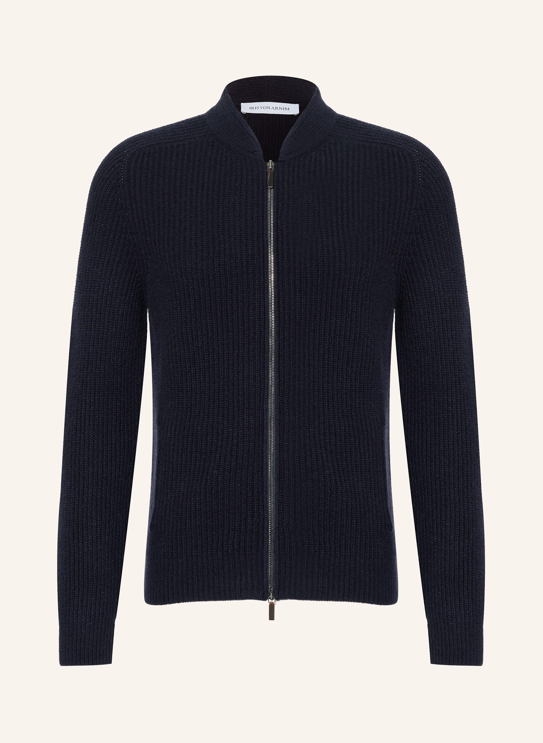 Iris Von Arnim Strickjacke Curt Aus Cashmere blau