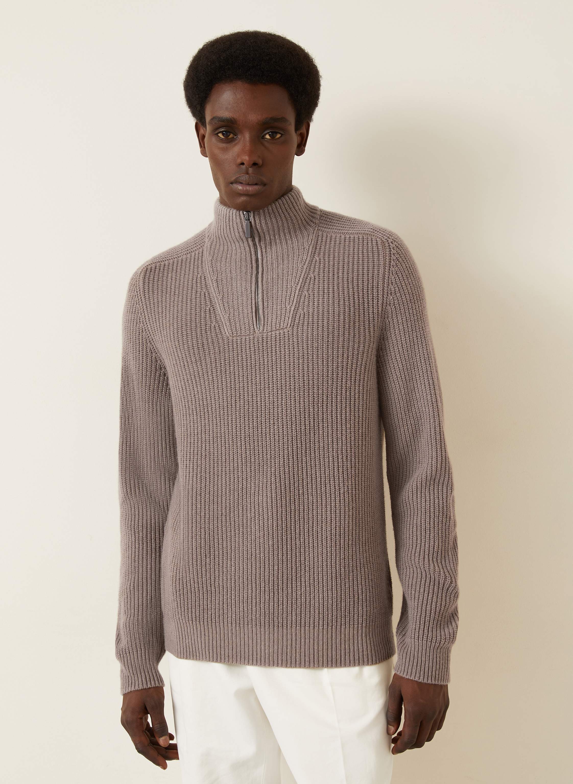 Thumbnail - Iris Von Arnim Cashmere-Troyer Amarillo beige