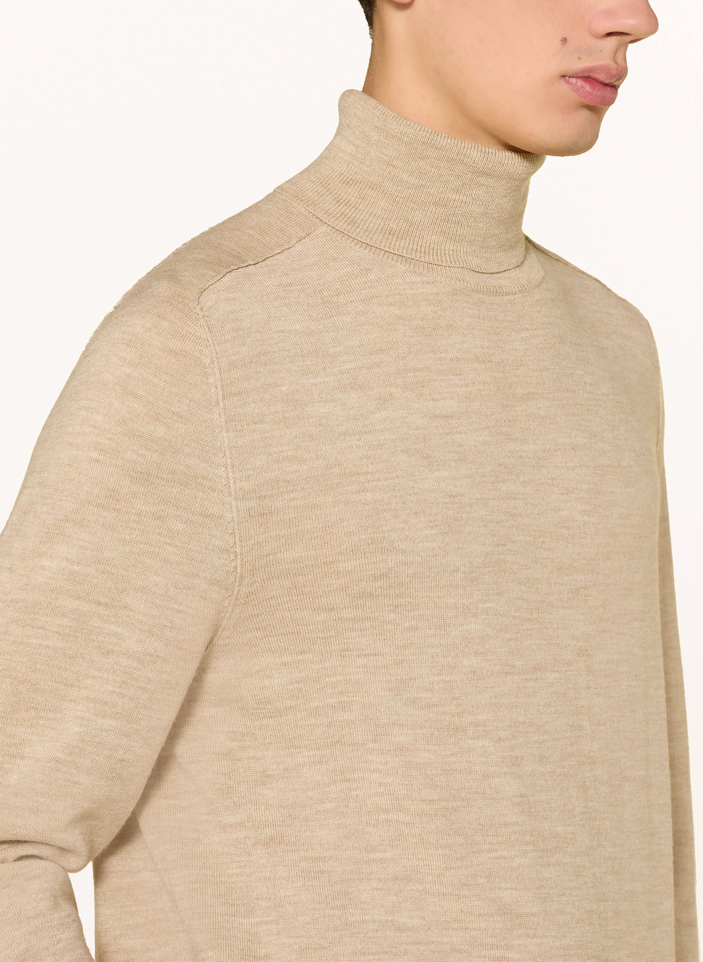 Thumbnail - Marc O'polo Rollkragenpullover beige