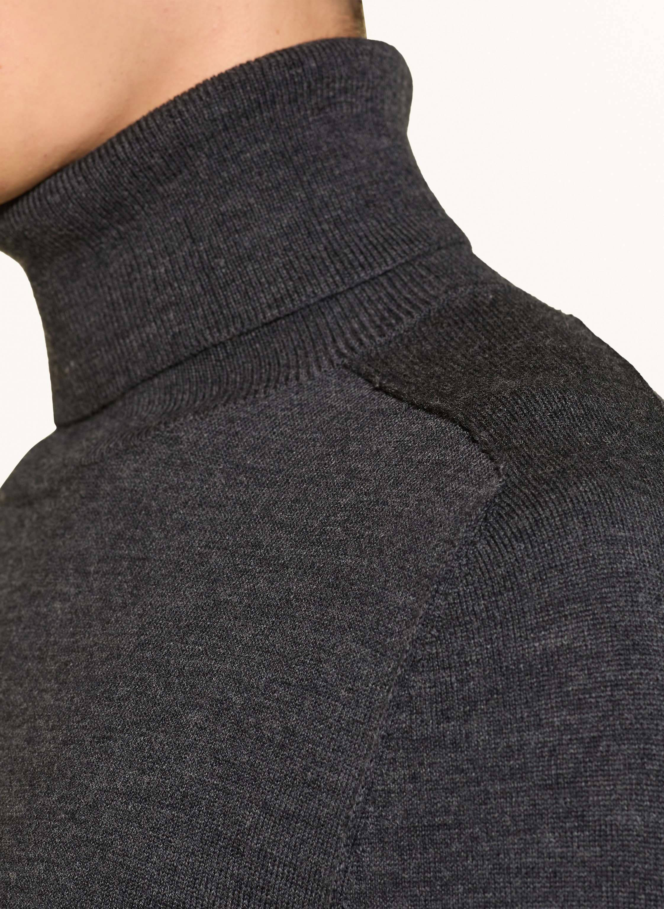 Thumbnail - Marc O'polo Rollkragenpullover grau