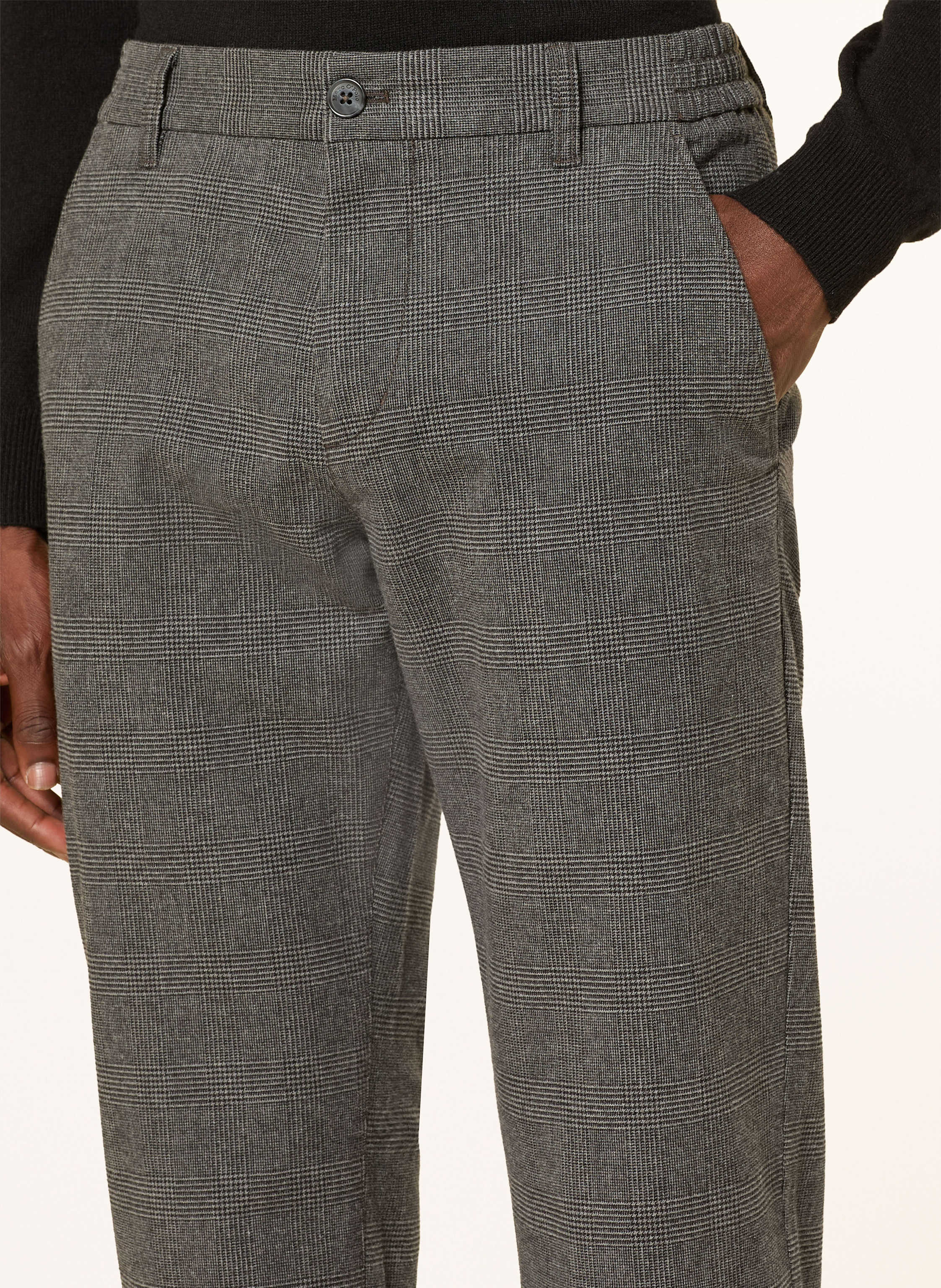 Thumbnail - Marc O'polo Flanell-Chino Shaped Fit schwarz