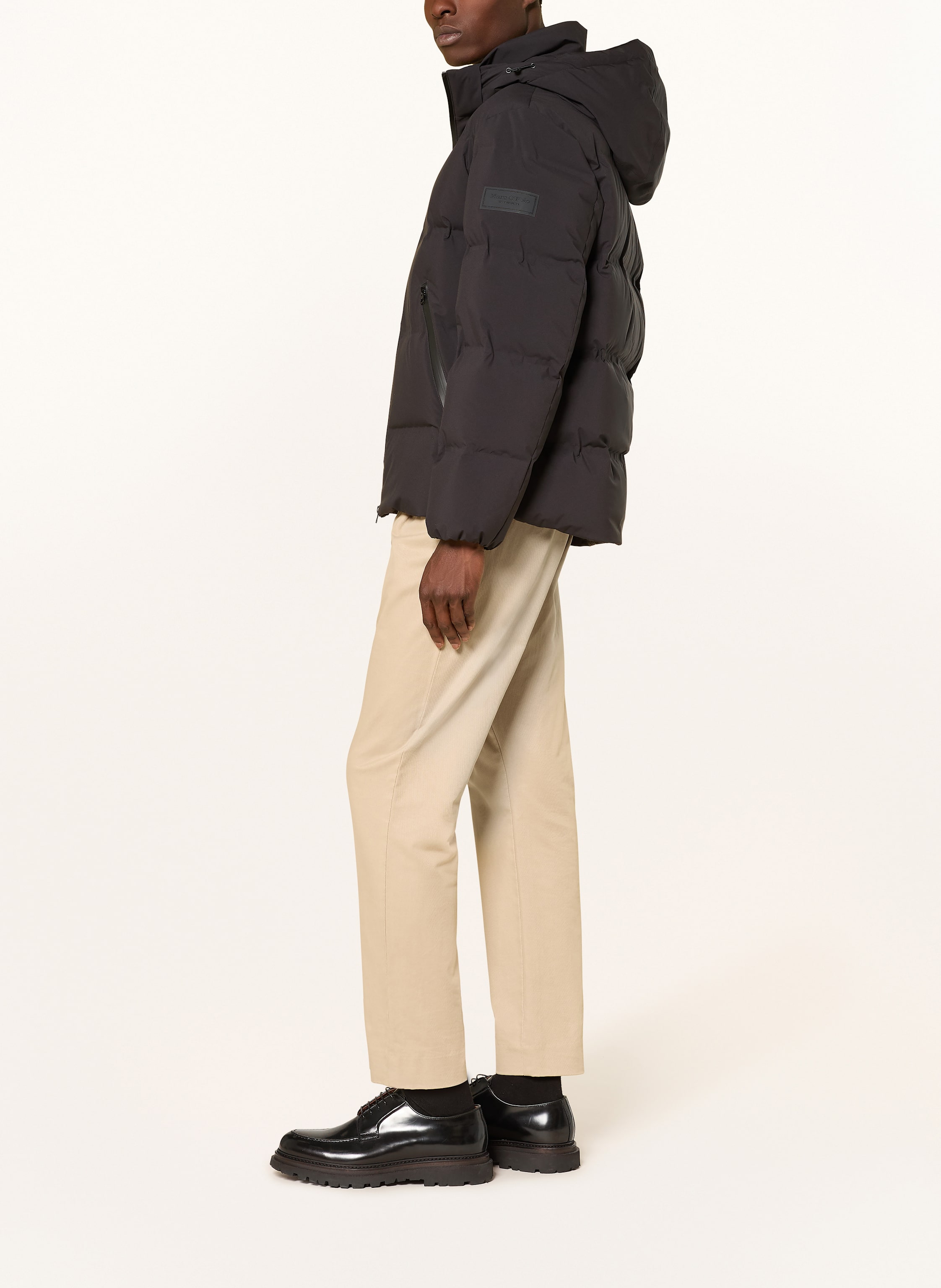 Thumbnail - Marc O'polo Daunenjacke Mit Abnehmbarer Kapuze schwarz