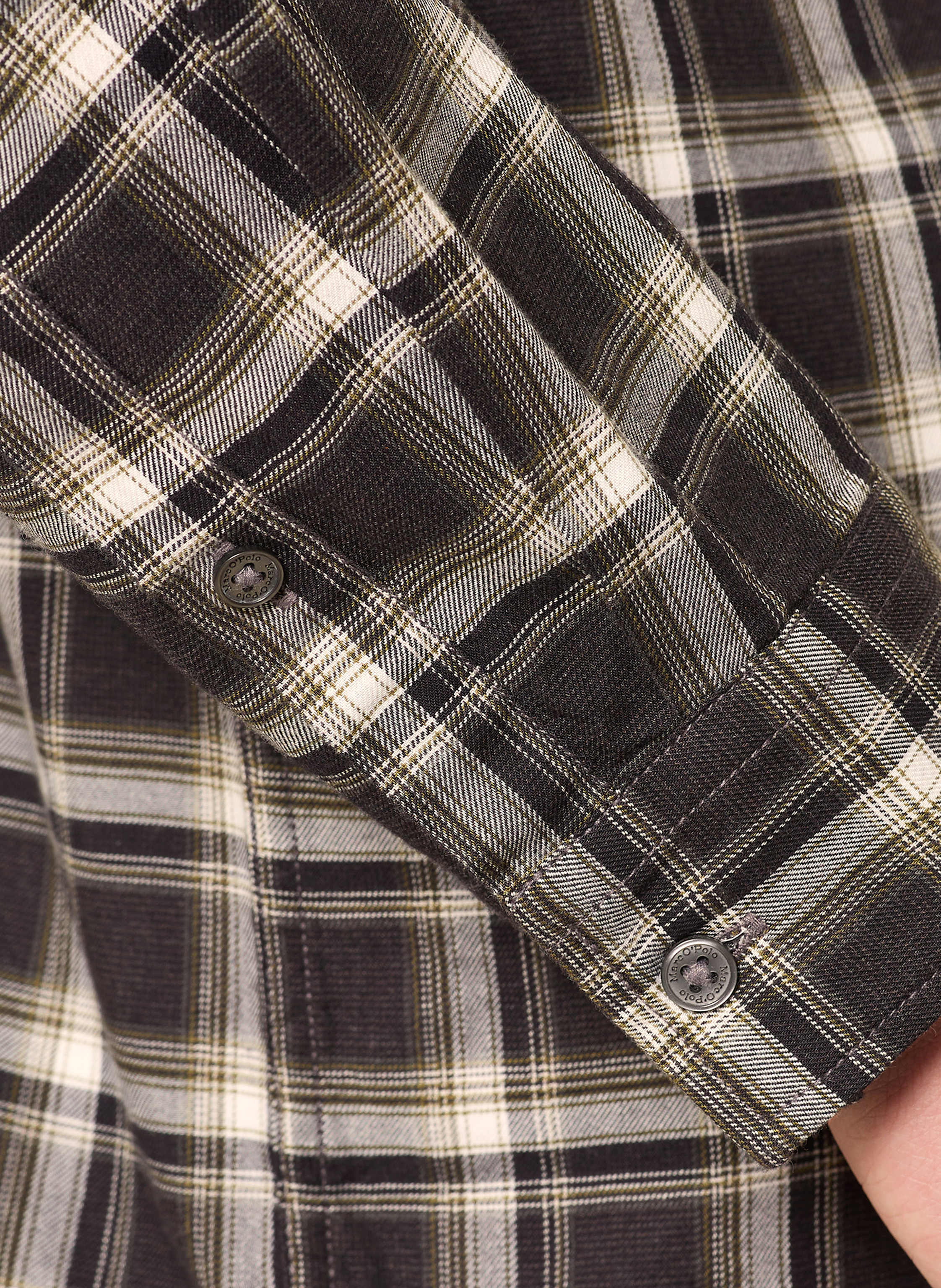 Thumbnail - Marc O'polo Hemd Regular Fit grau