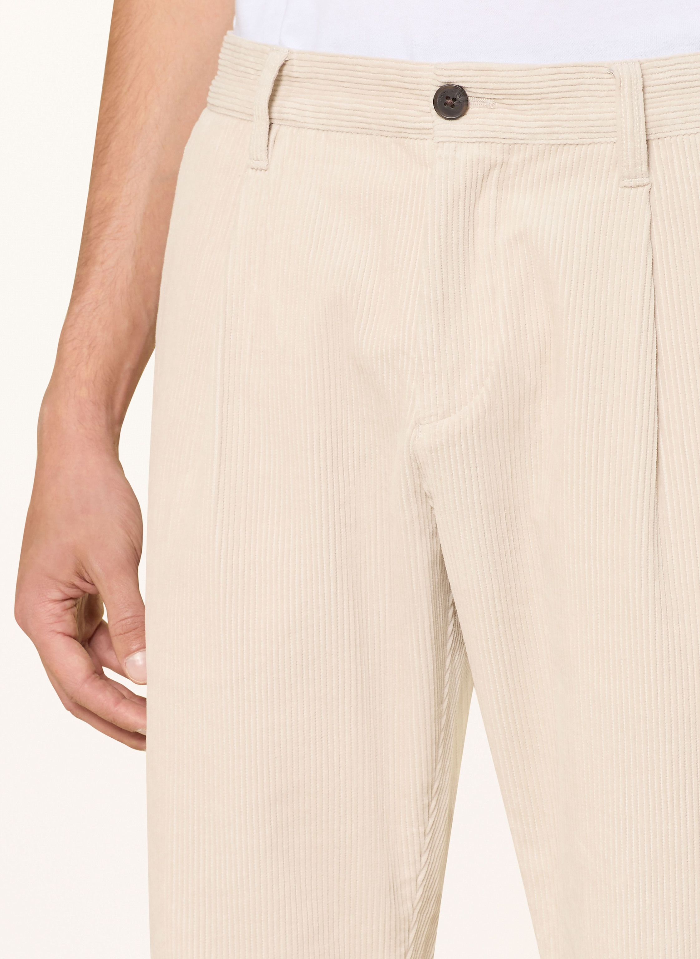 Thumbnail - Marc O'polo Cordchino Osby Tapered Fit weiss