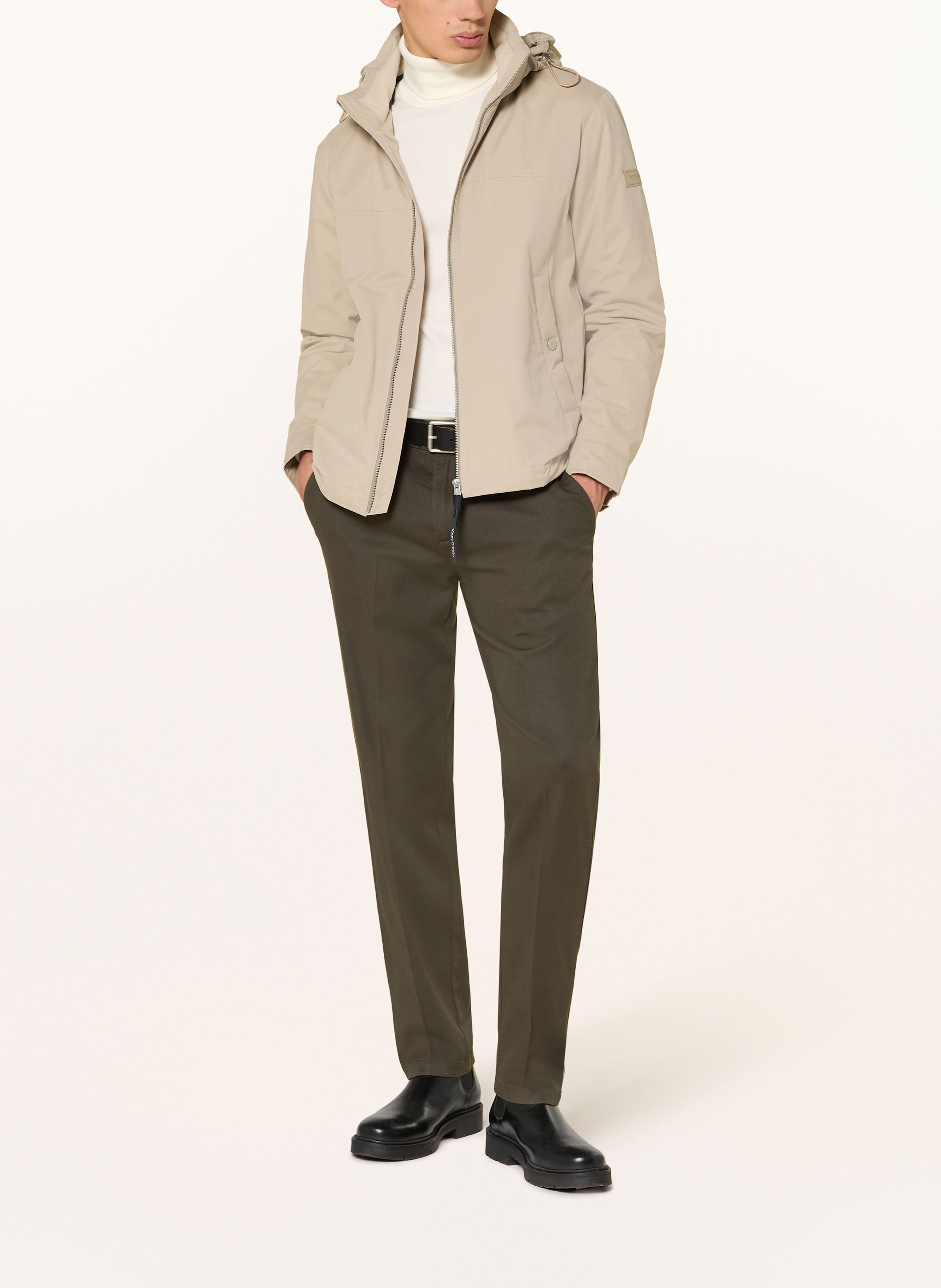 Thumbnail - Marc O'polo Rollkragenpullover weiss