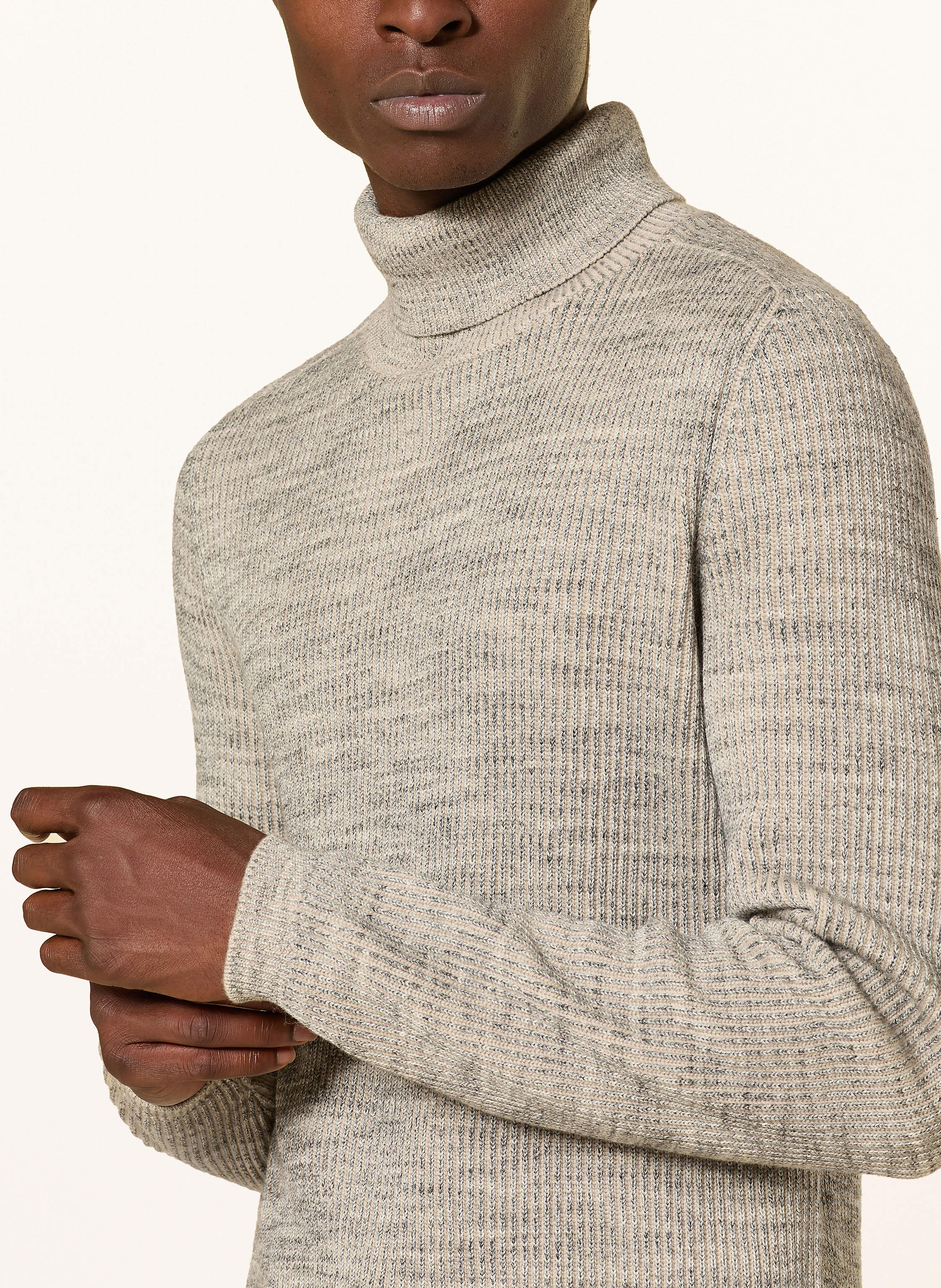 Thumbnail - Marc O'polo Rollkragenpullover grau