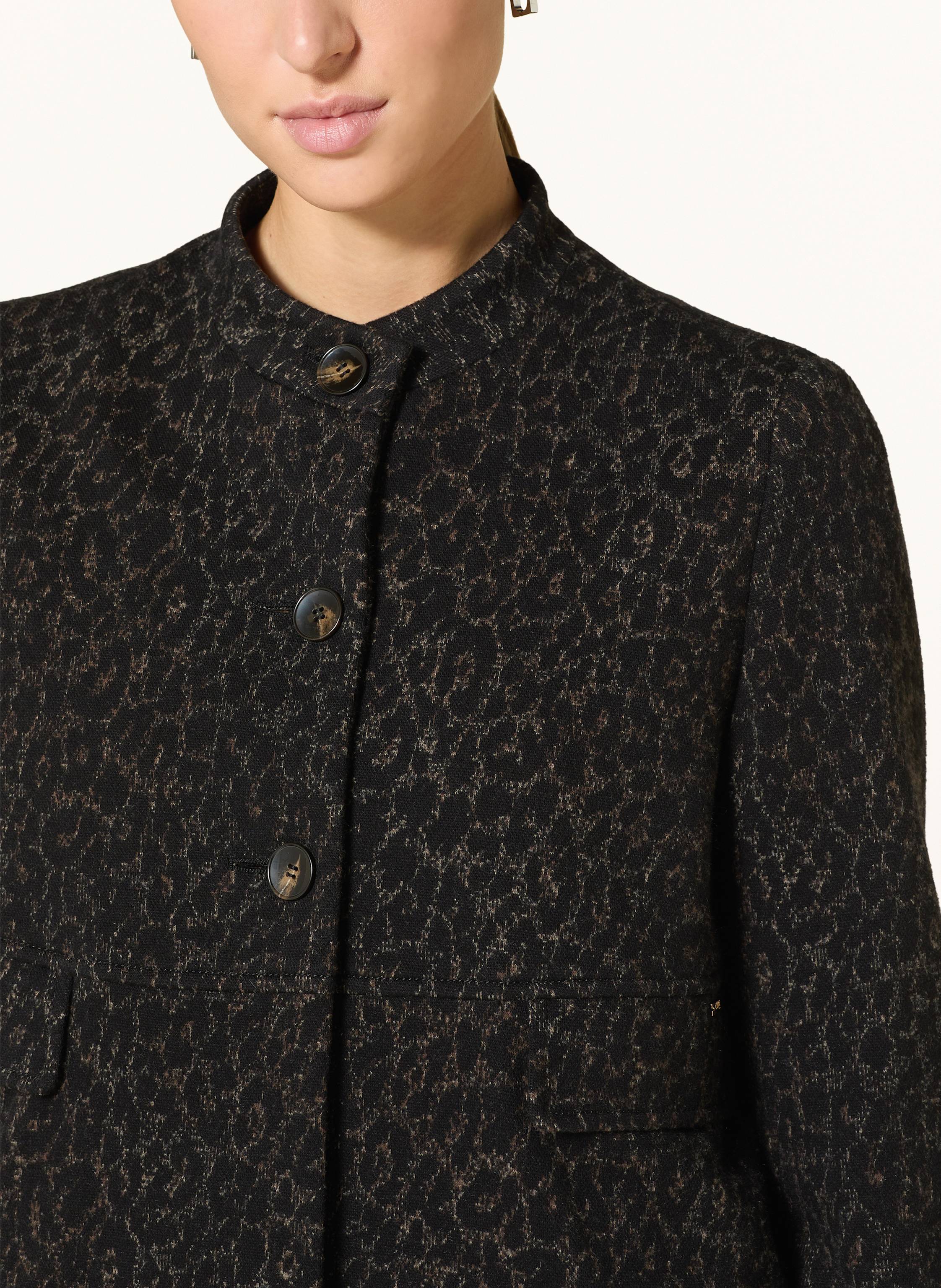 Thumbnail - Cinque Kastenjacke Cilottine Mit 3/4-Arm schwarz