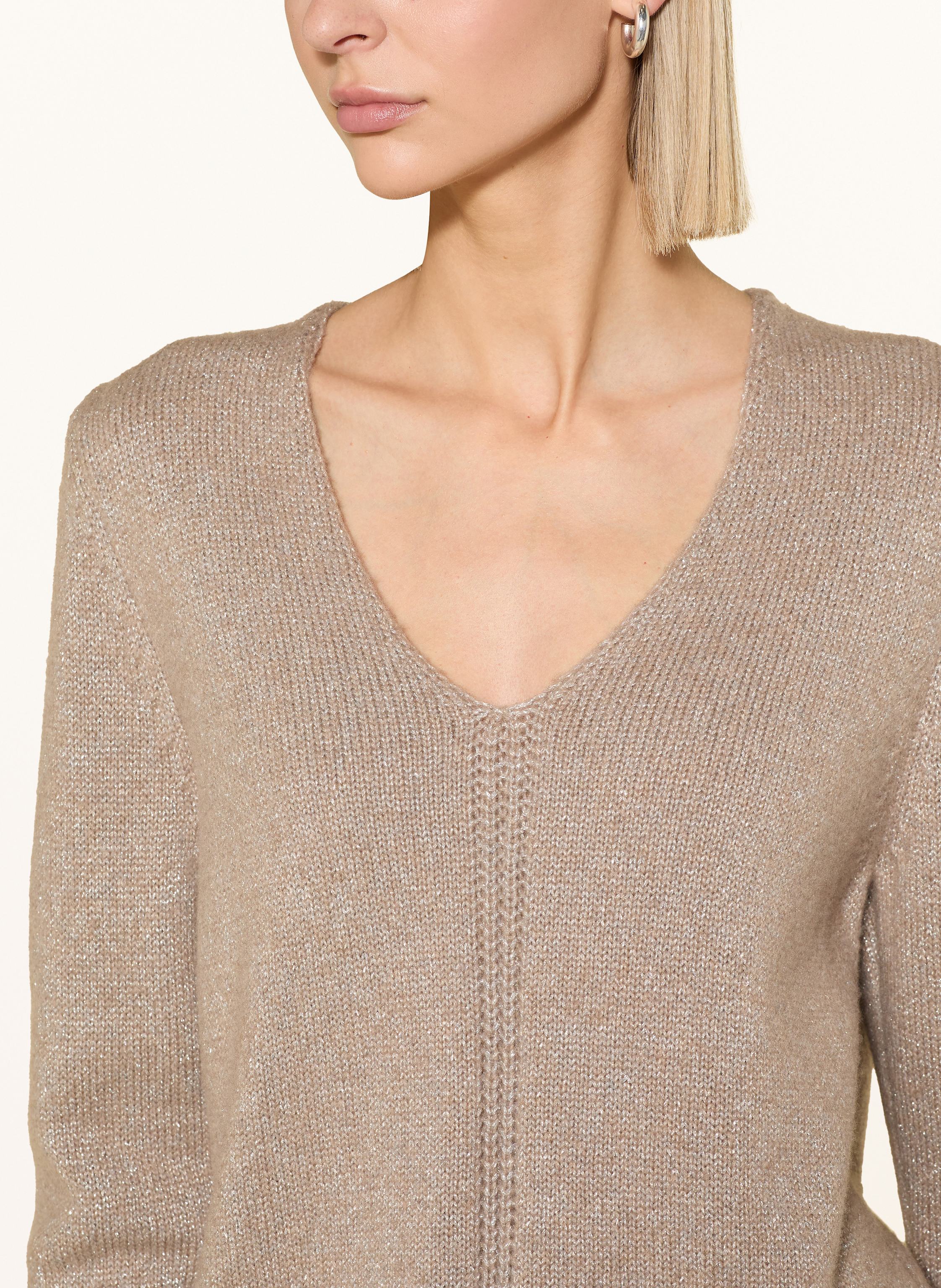 Thumbnail - Cinque Pullover Cijuny Mit Glitzergarn gold