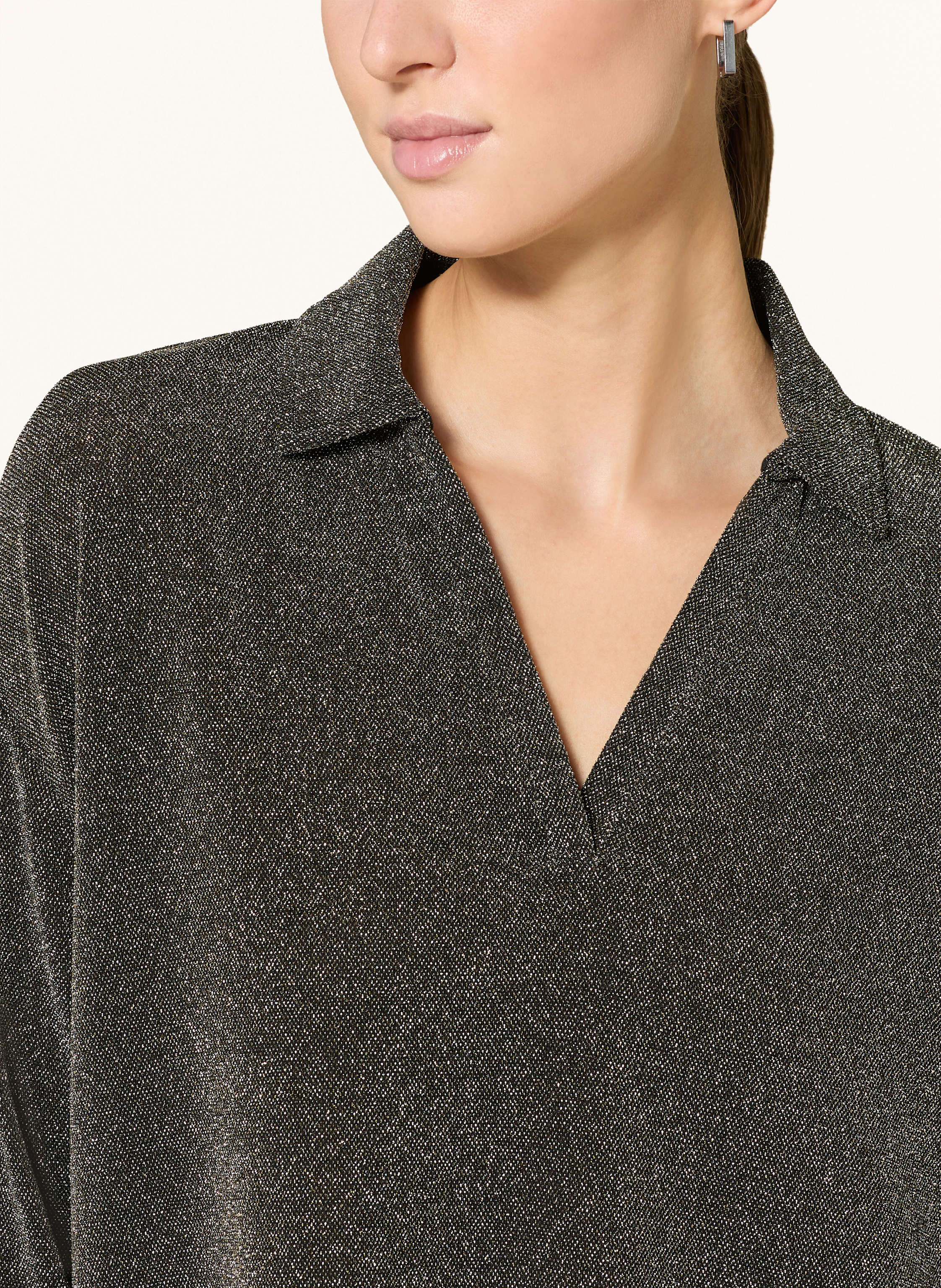 Thumbnail - Cinque Jersey-Poloshirt Ciglinda Mit 3/4-Arm gold