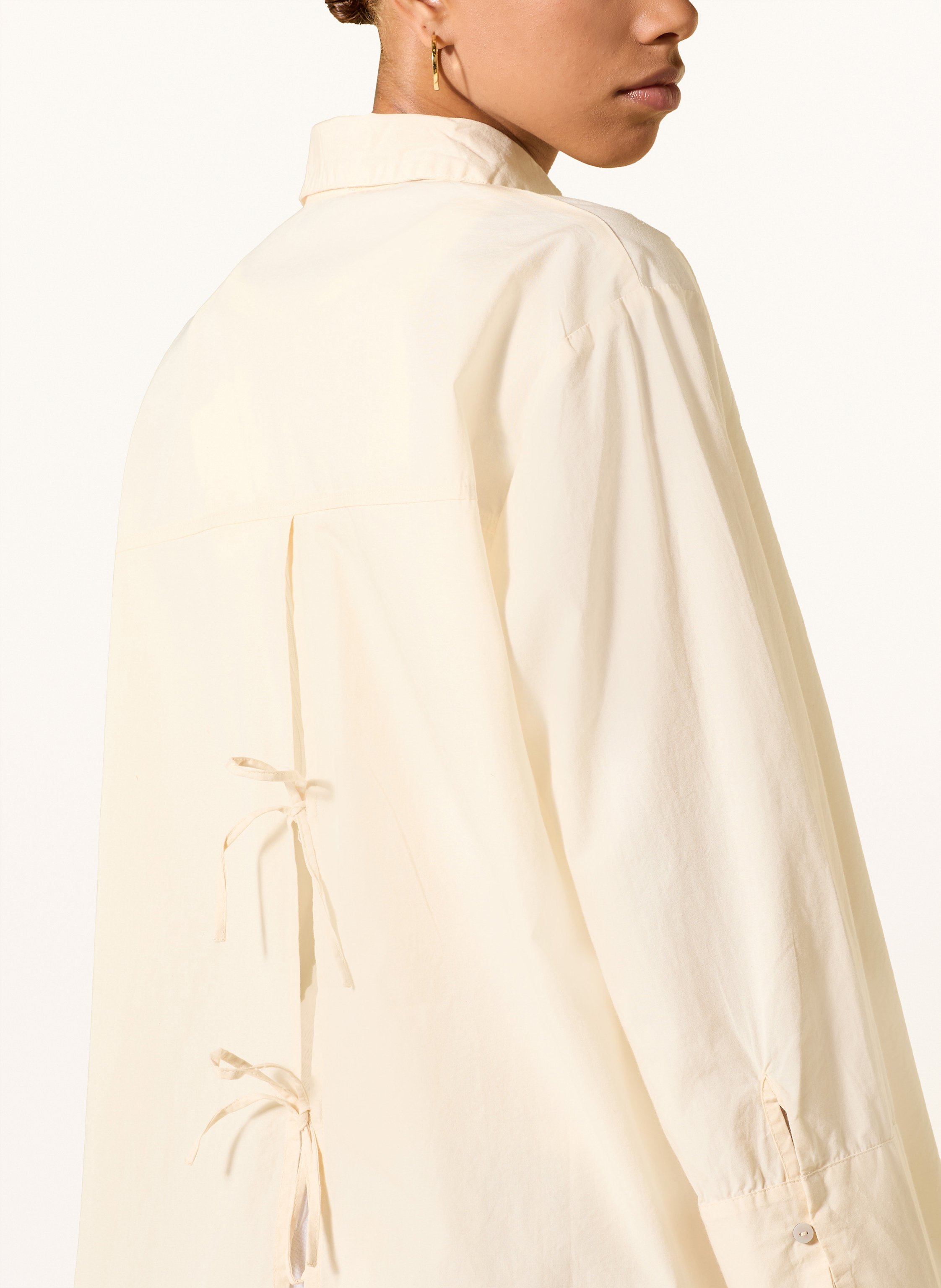 Thumbnail - Neo Noir Hemdbluse Ayari C Mit Cut-Outs gelb