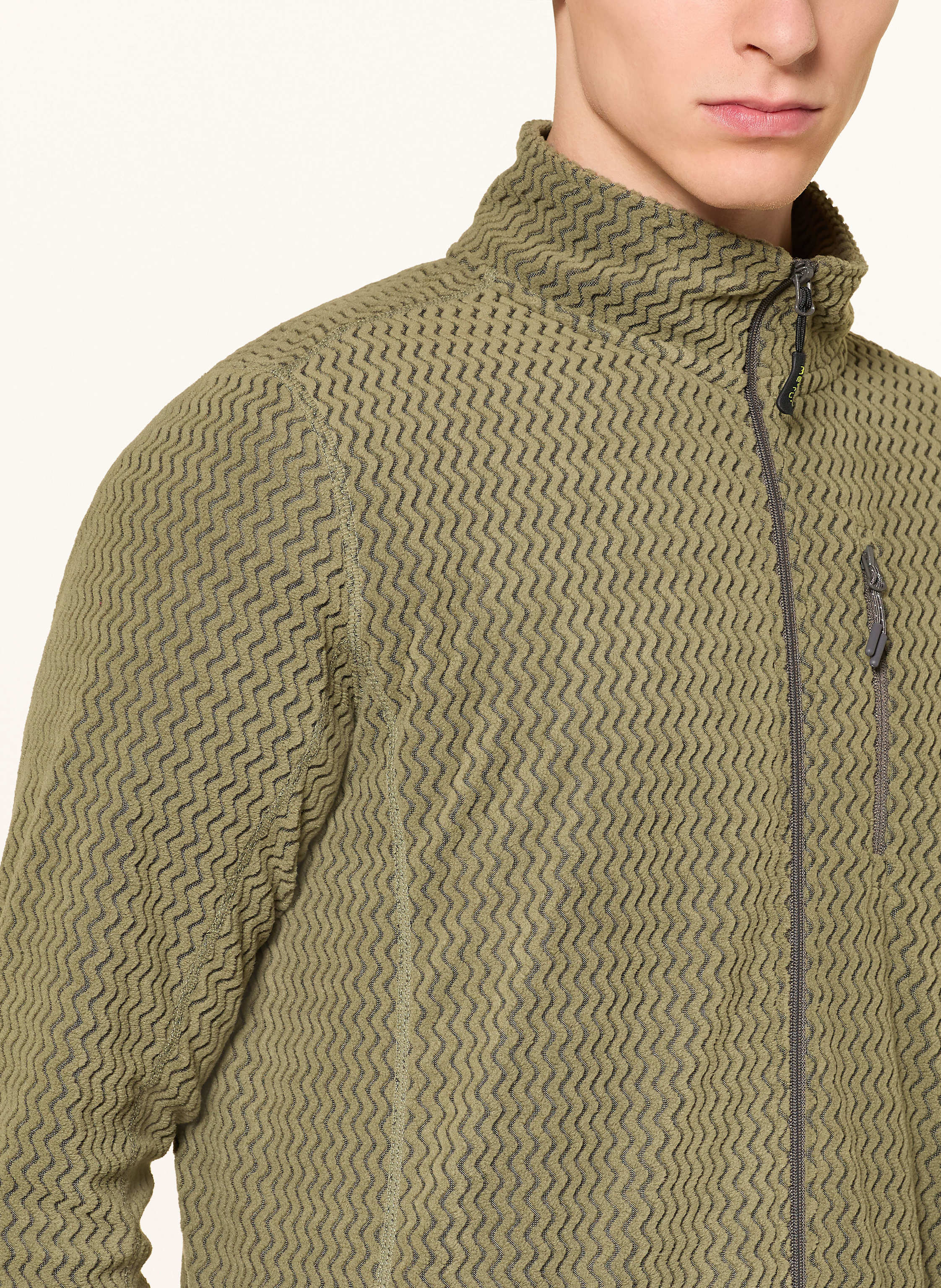 Thumbnail - Me°Ru' Fleecejacke Calais grau