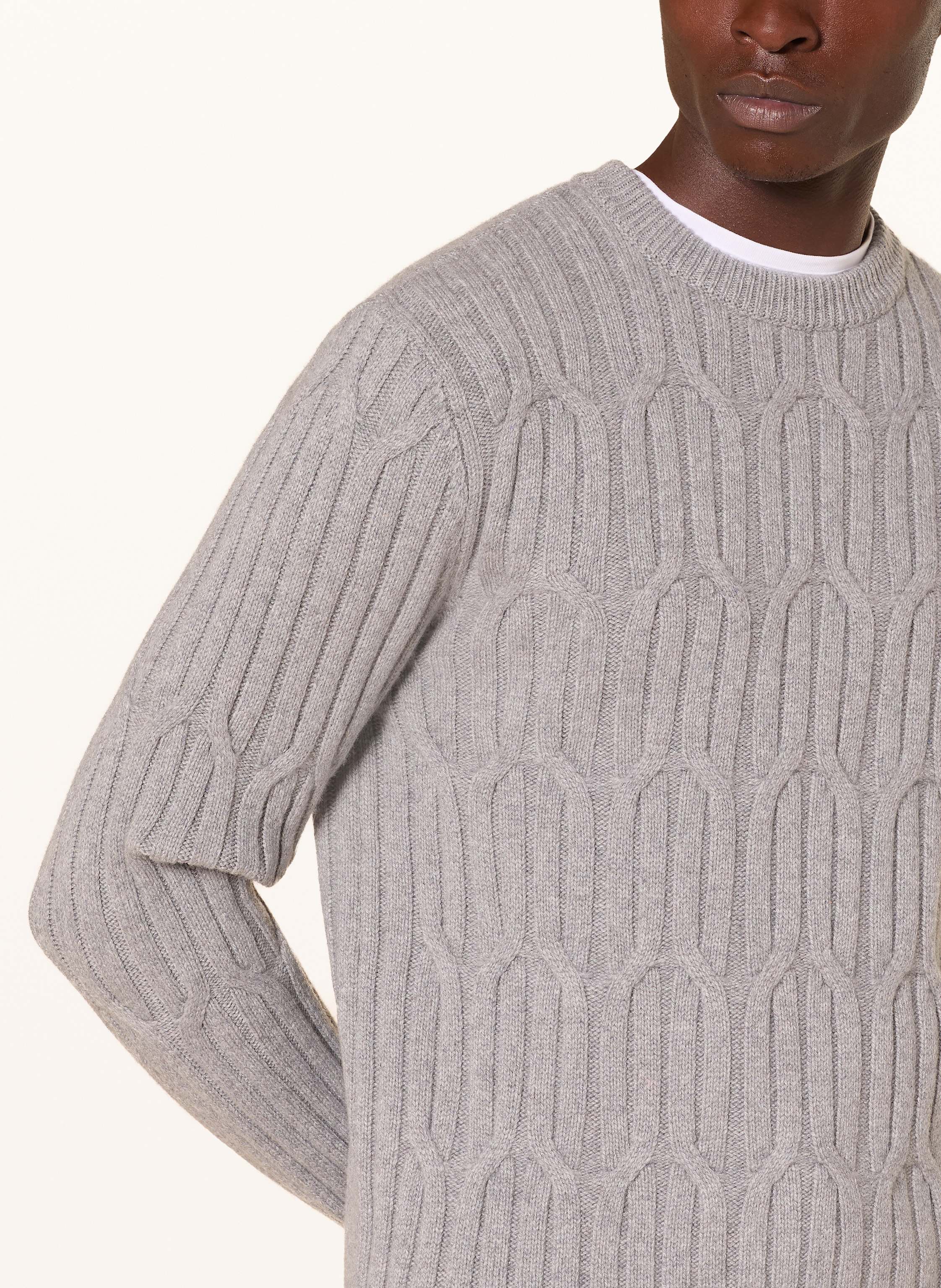 Thumbnail - Daniele Fiesoli Cashmere-Pullover grau