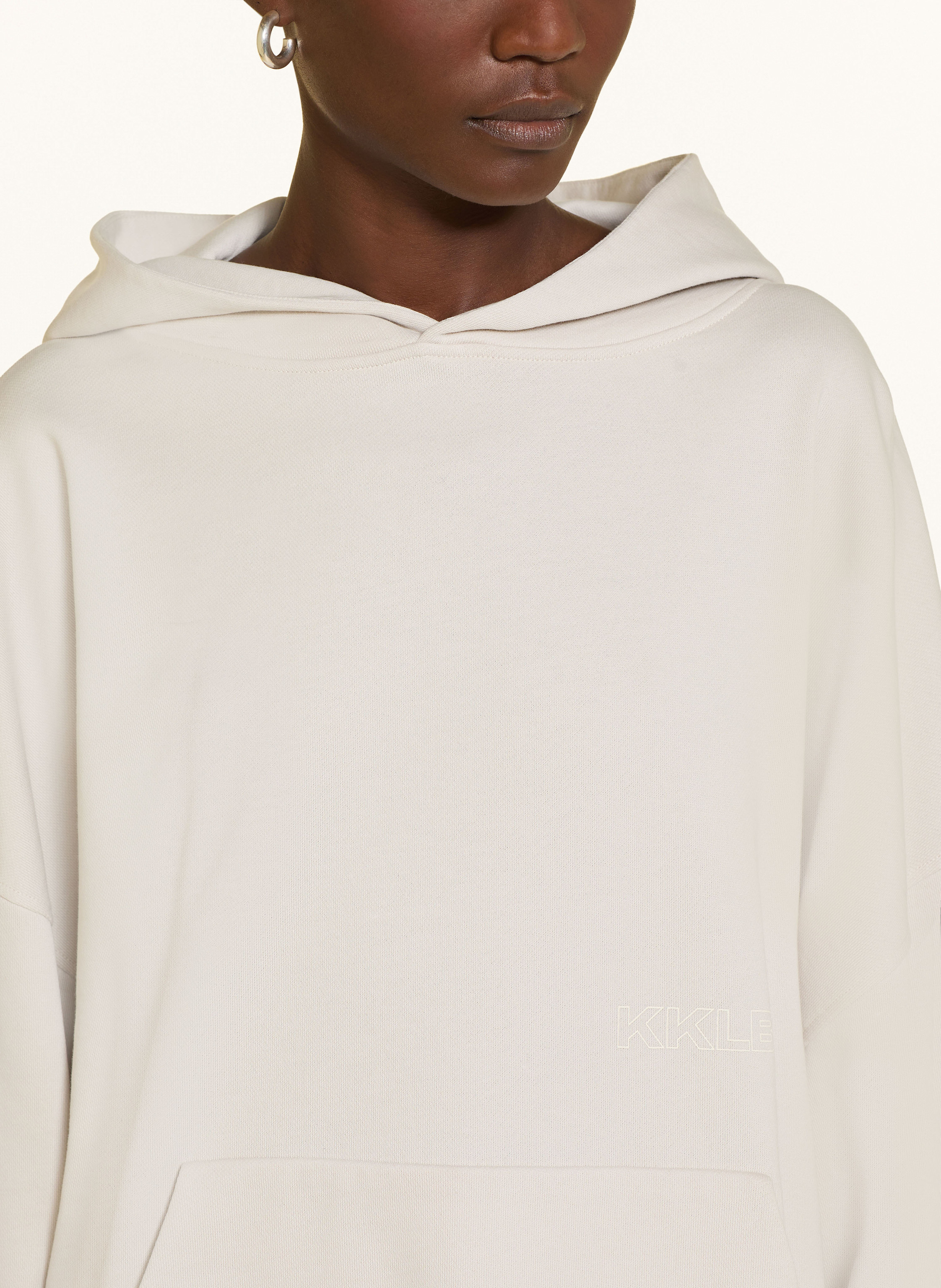 Thumbnail - Karo Kauer Oversized-Hoodie grau