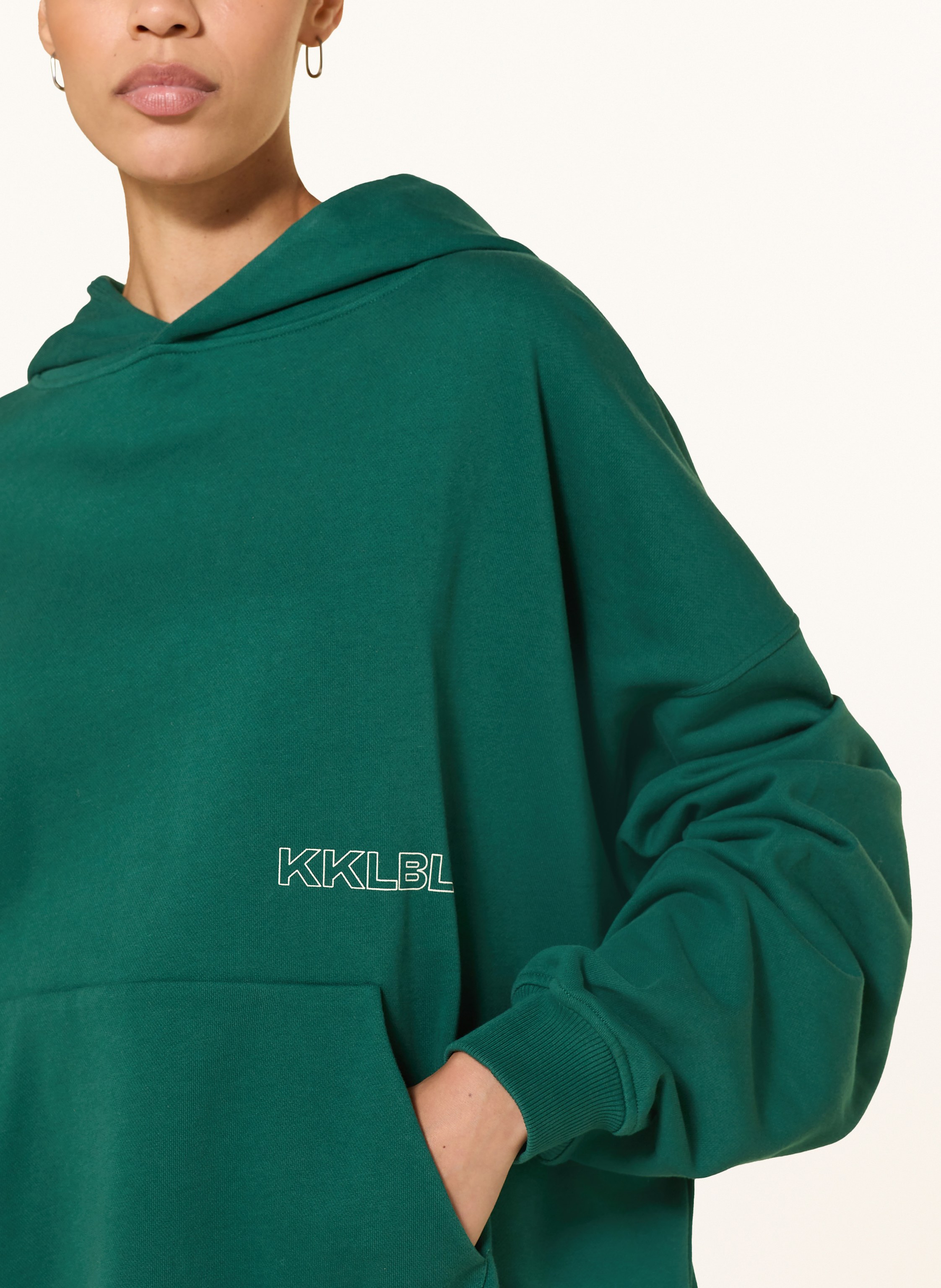 Thumbnail - Karo Kauer Oversized-Hoodie gruen