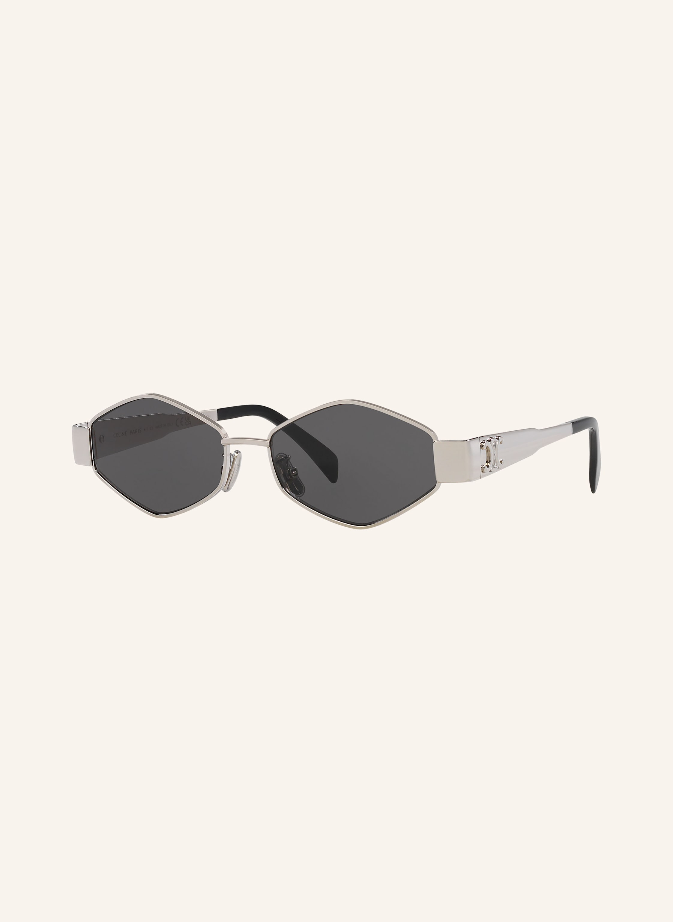 Celine Celine Sonnenbrille Metaltriomphe silber in 2600L1 - SILBER/ GRAU