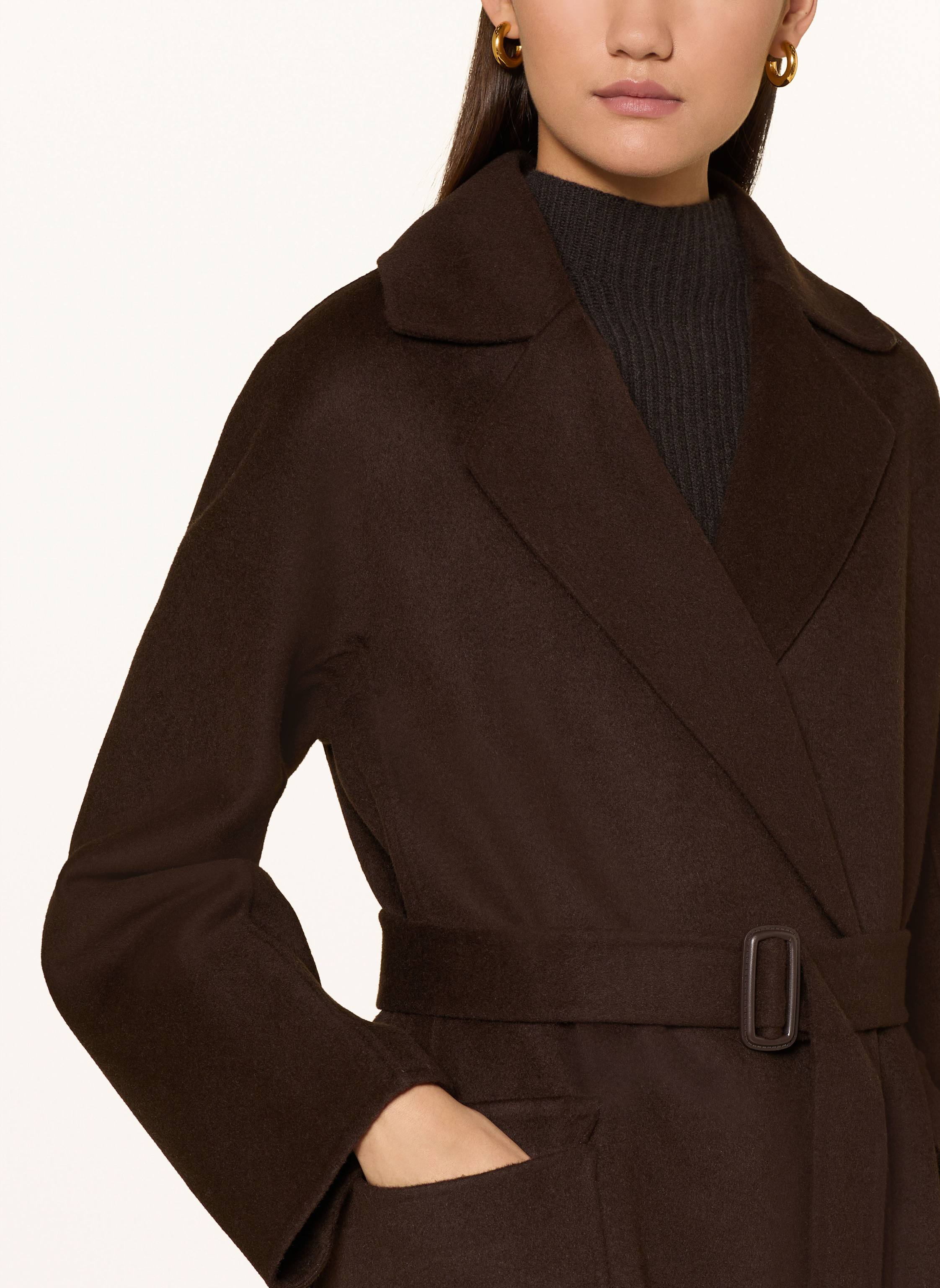 Thumbnail - Ottod'ame Mantel Benedetta braun