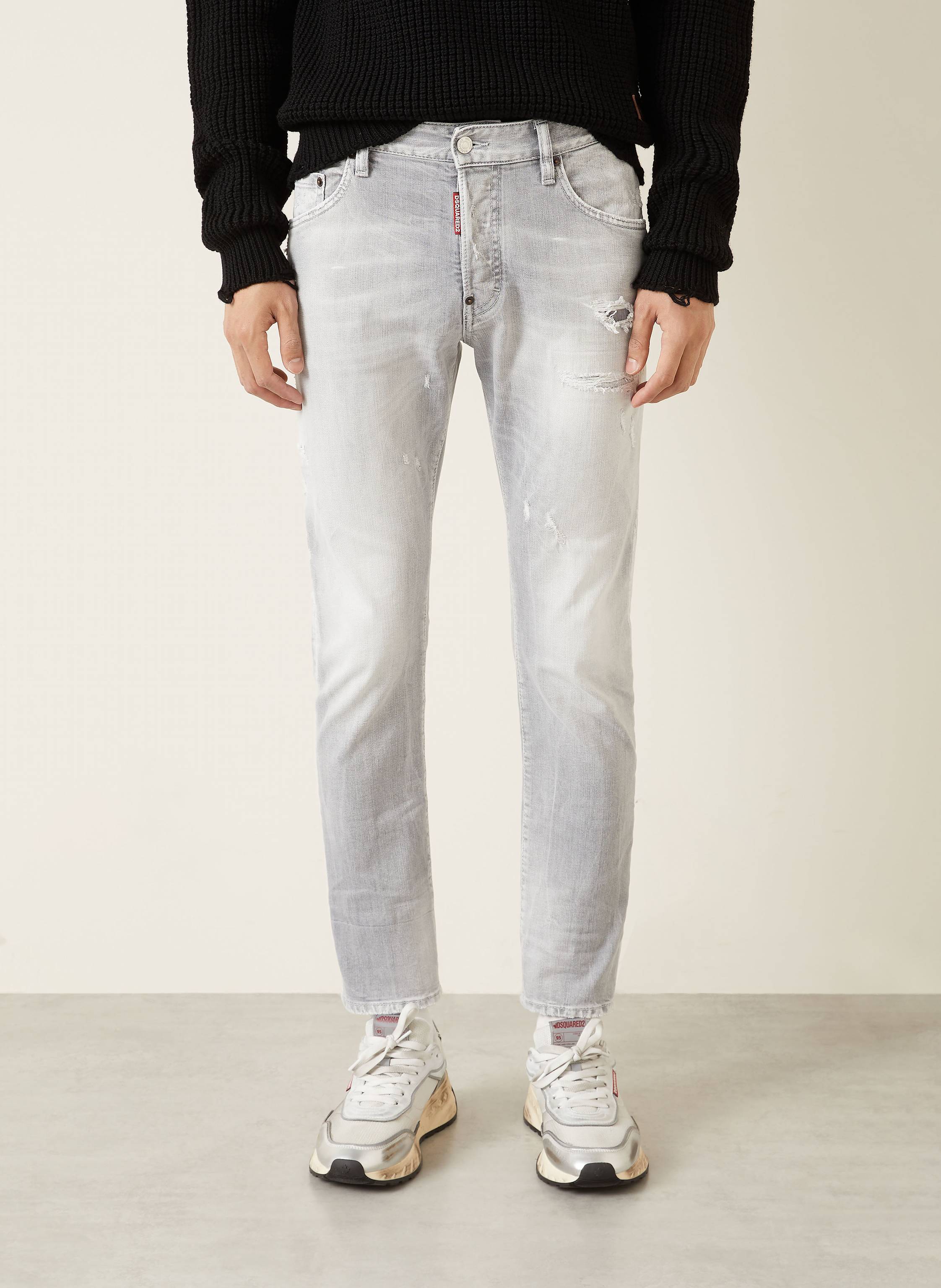 Thumbnail - dsquared2 Jeans Slim Fit grau