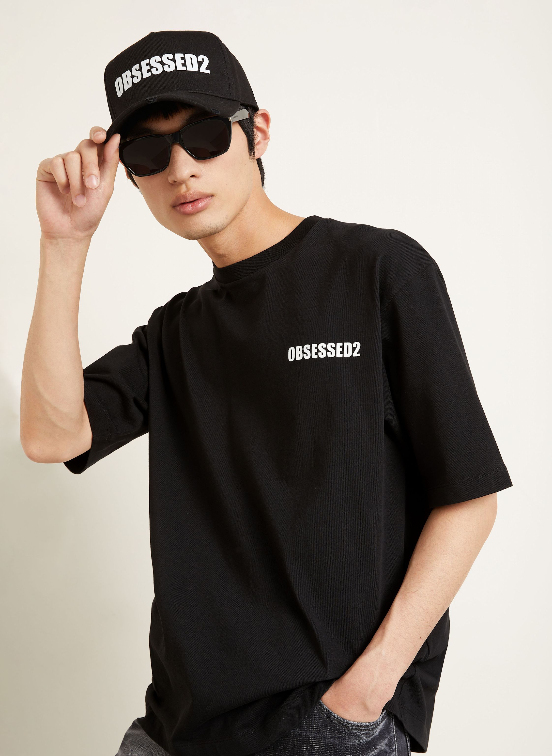 Thumbnail - dsquared2 T-Shirt schwarz