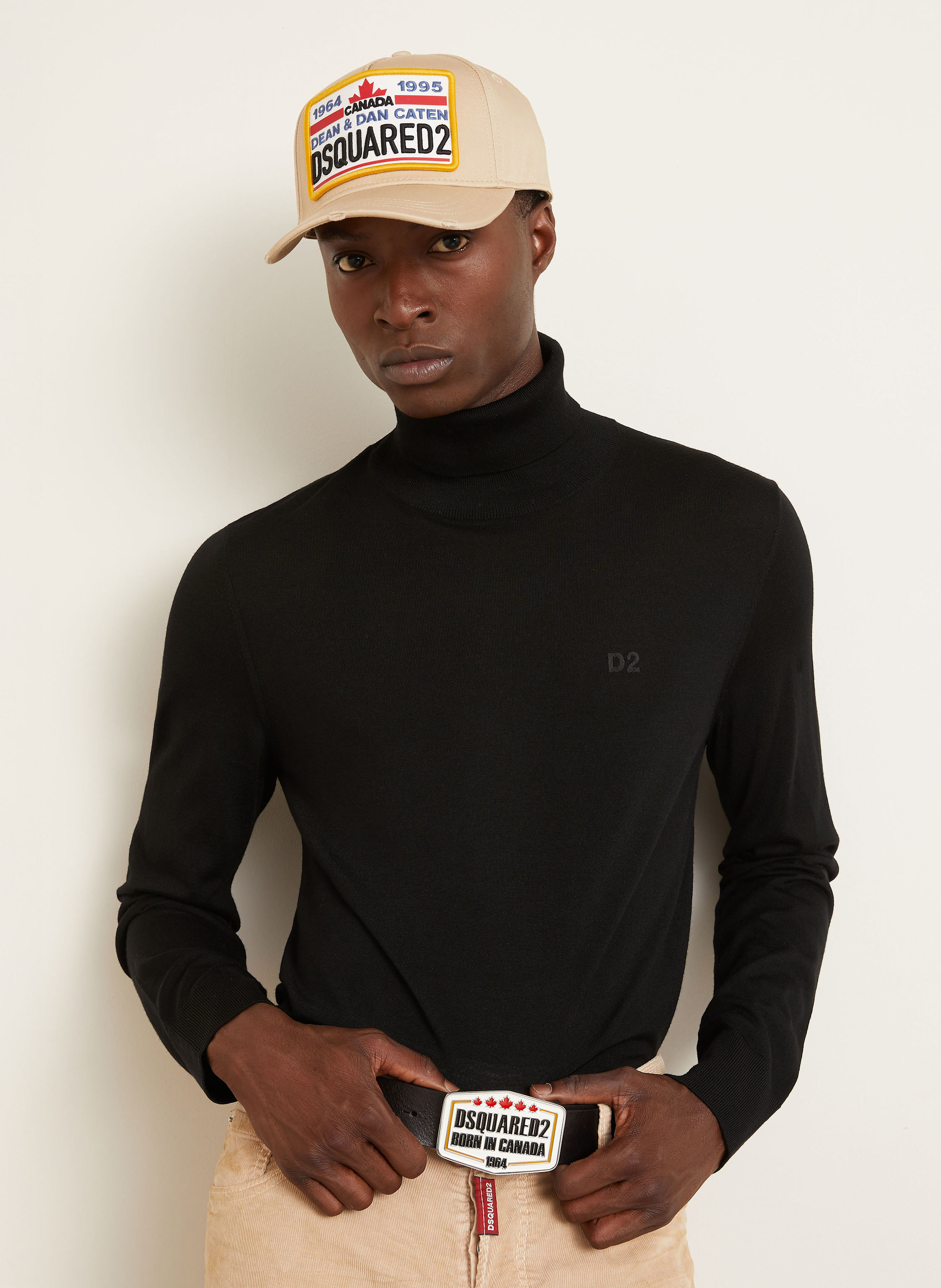 Thumbnail - dsquared2 Rollkragenpullover schwarz