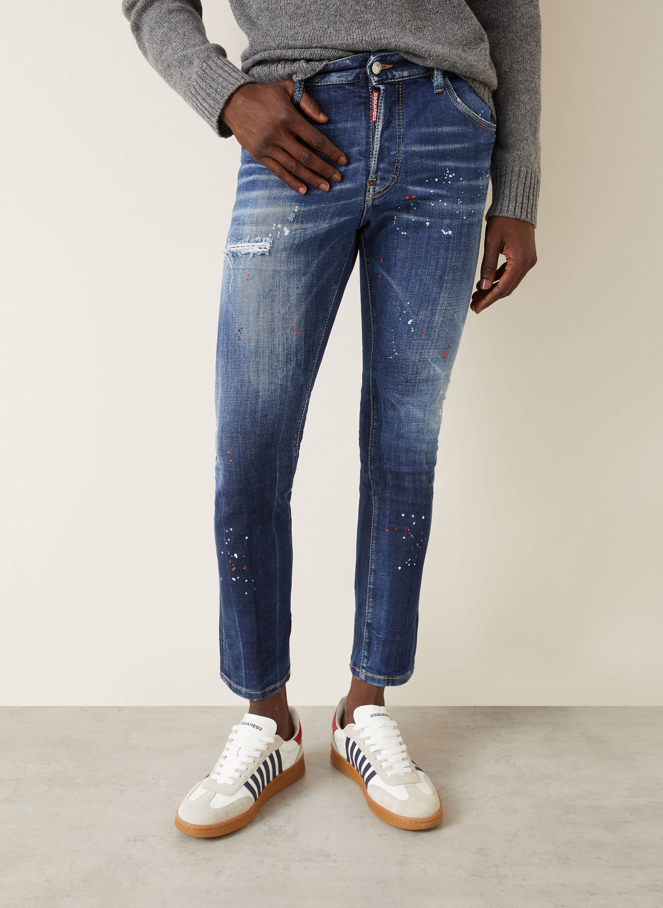 Thumbnail - dsquared2 Jeans Slim Fit blau
