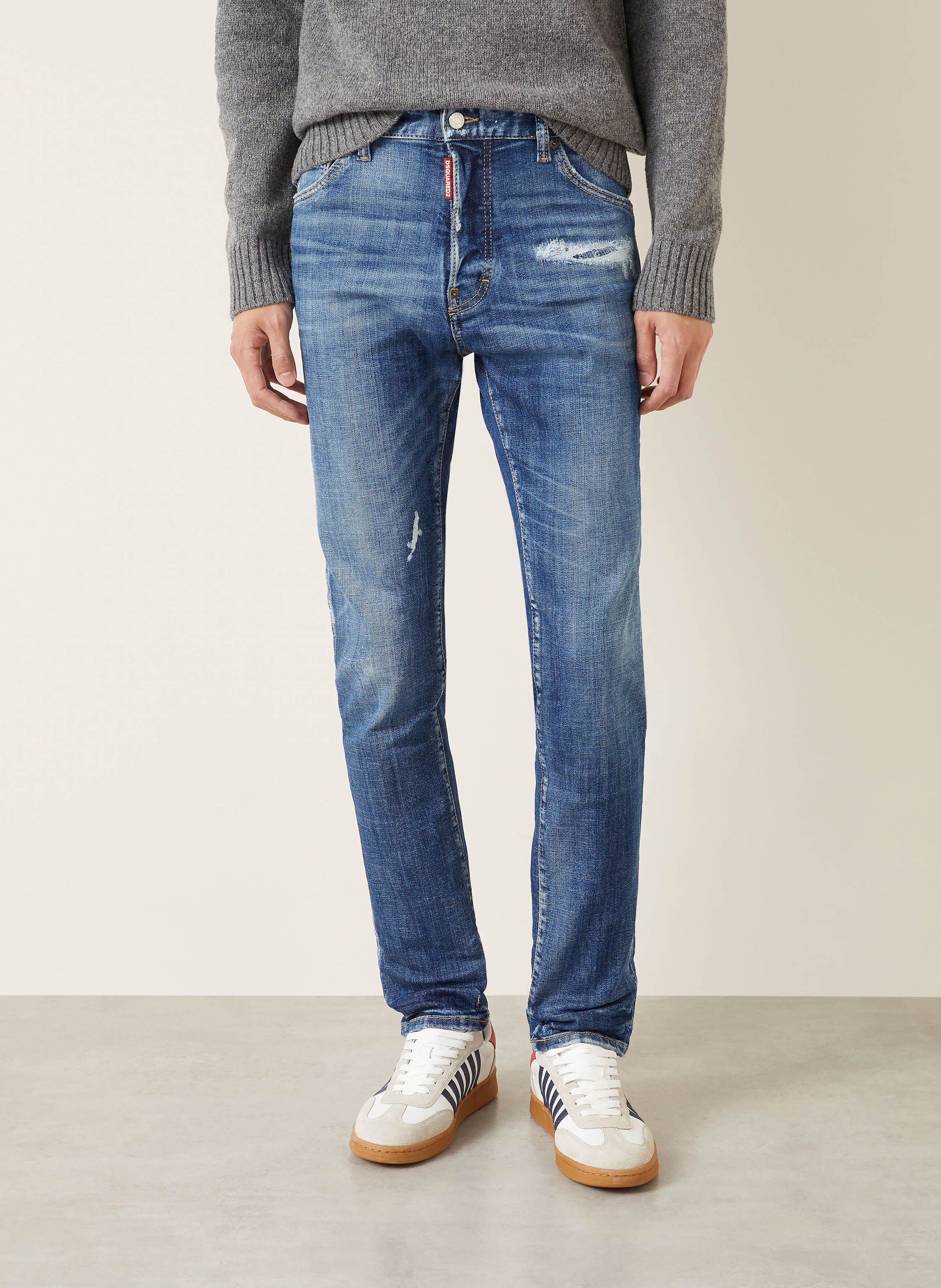 Thumbnail - dsquared2 Jeans Extra Slim Fit blau