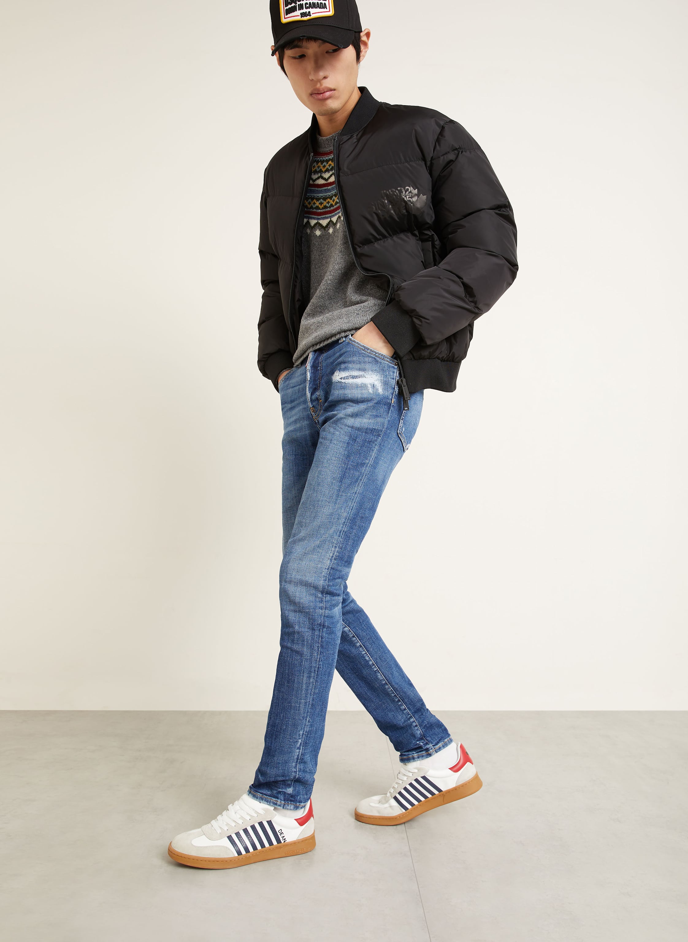 Thumbnail - dsquared2 Jeans Extra Slim Fit blau