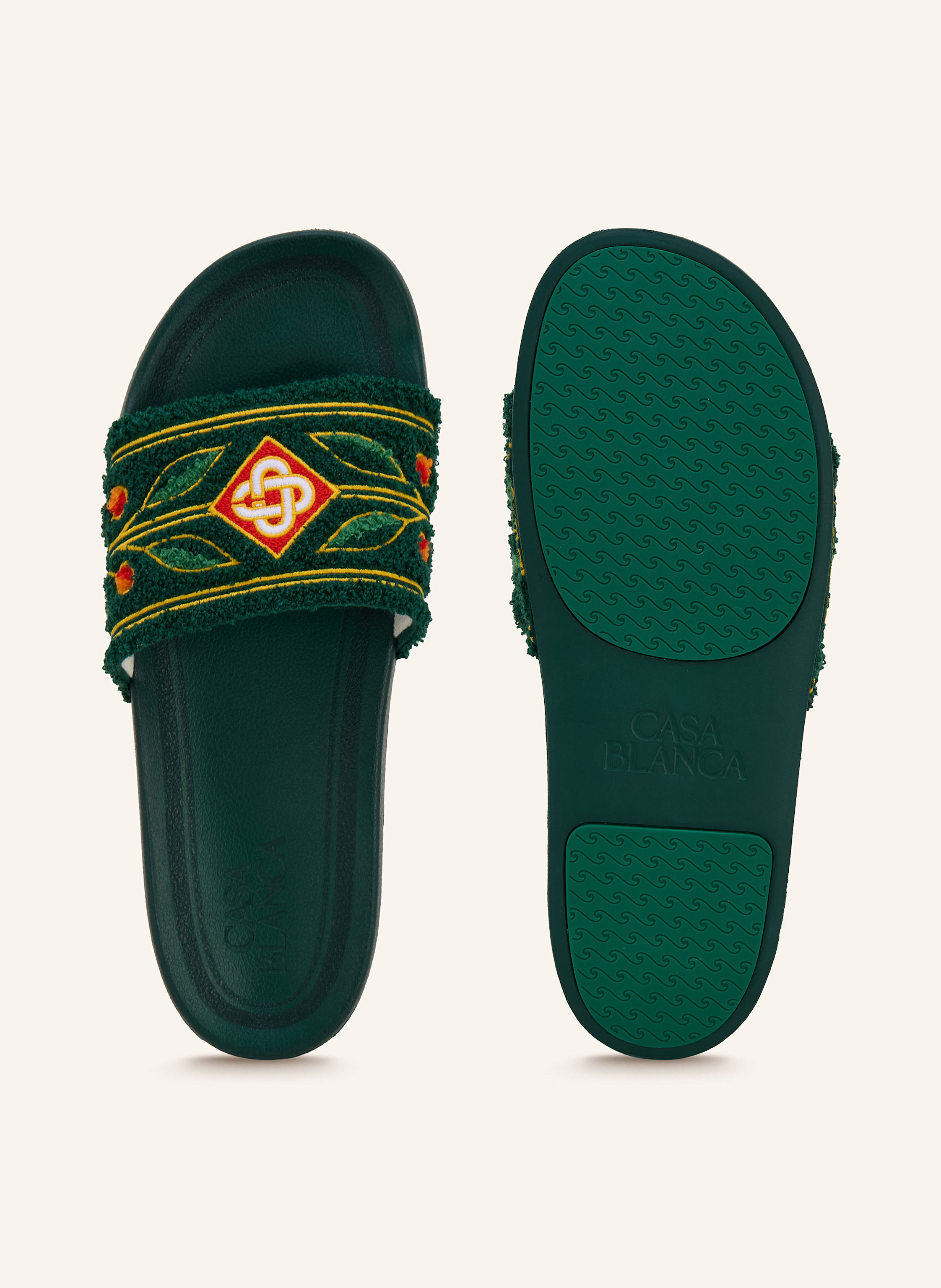 Thumbnail - Casablanca Pantoletten gruen