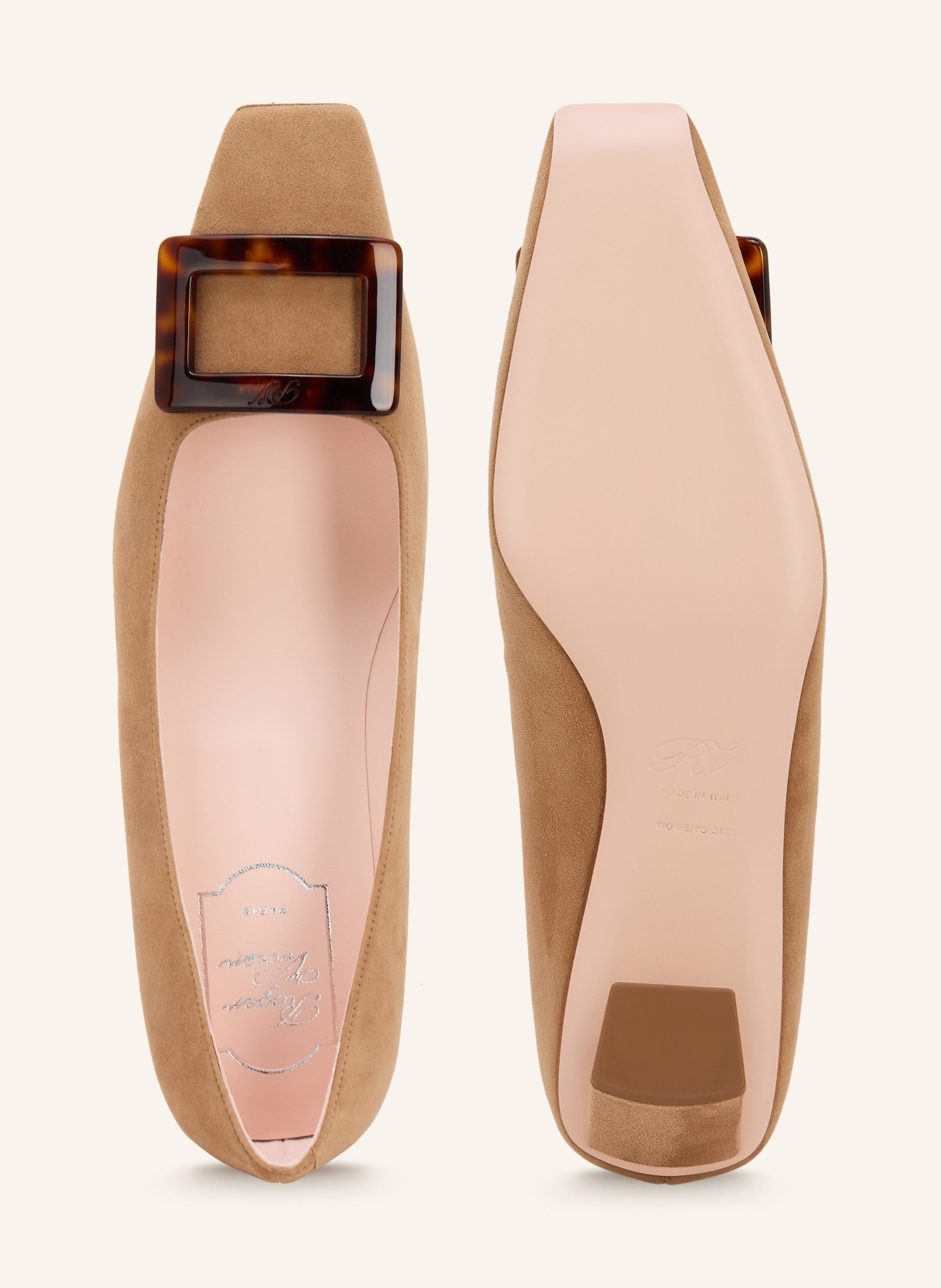 Thumbnail - Roger Vivier Pumps Belle Viver braun