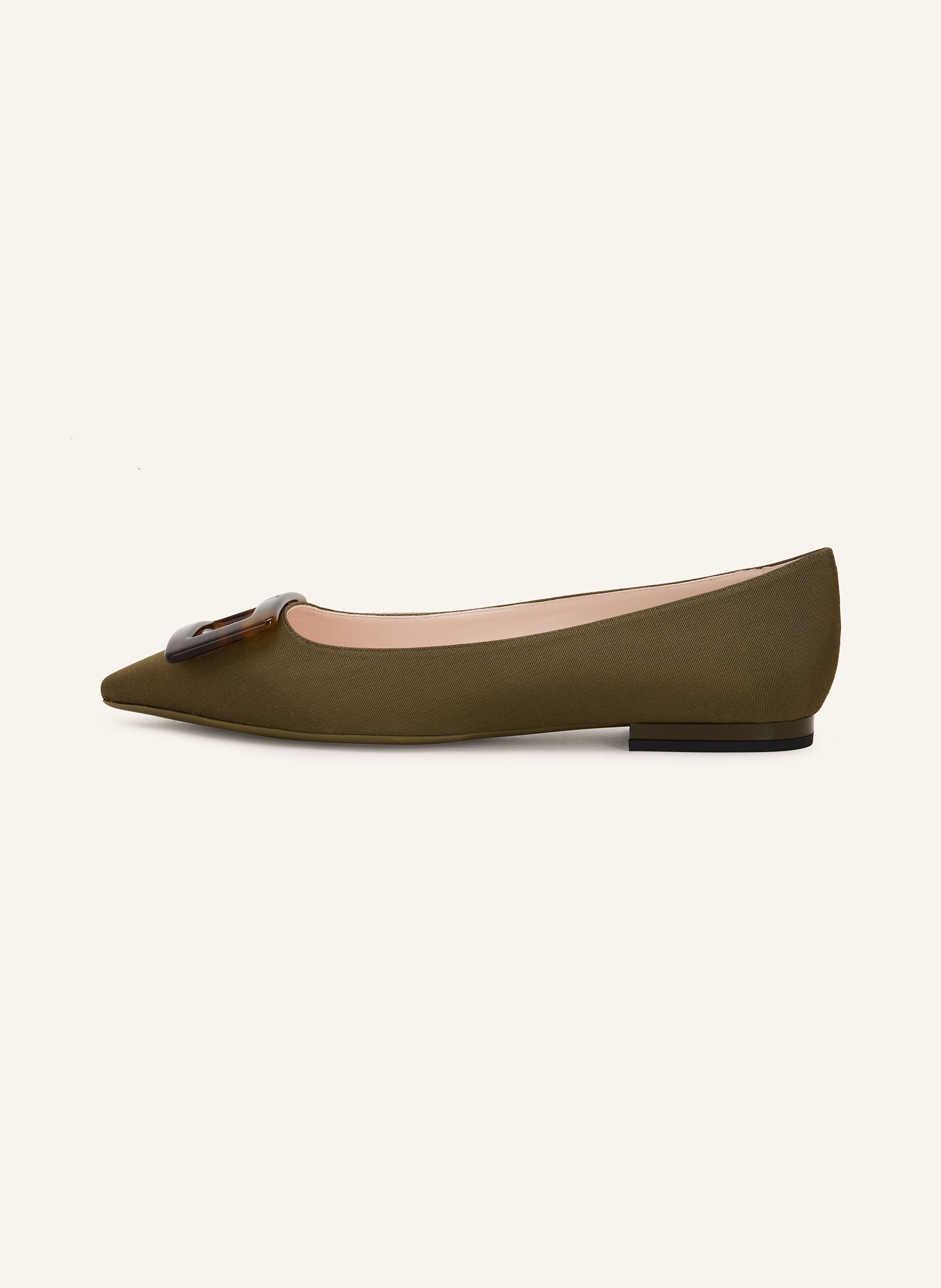 Thumbnail - Roger Vivier Ballerinas Gommettine gruen