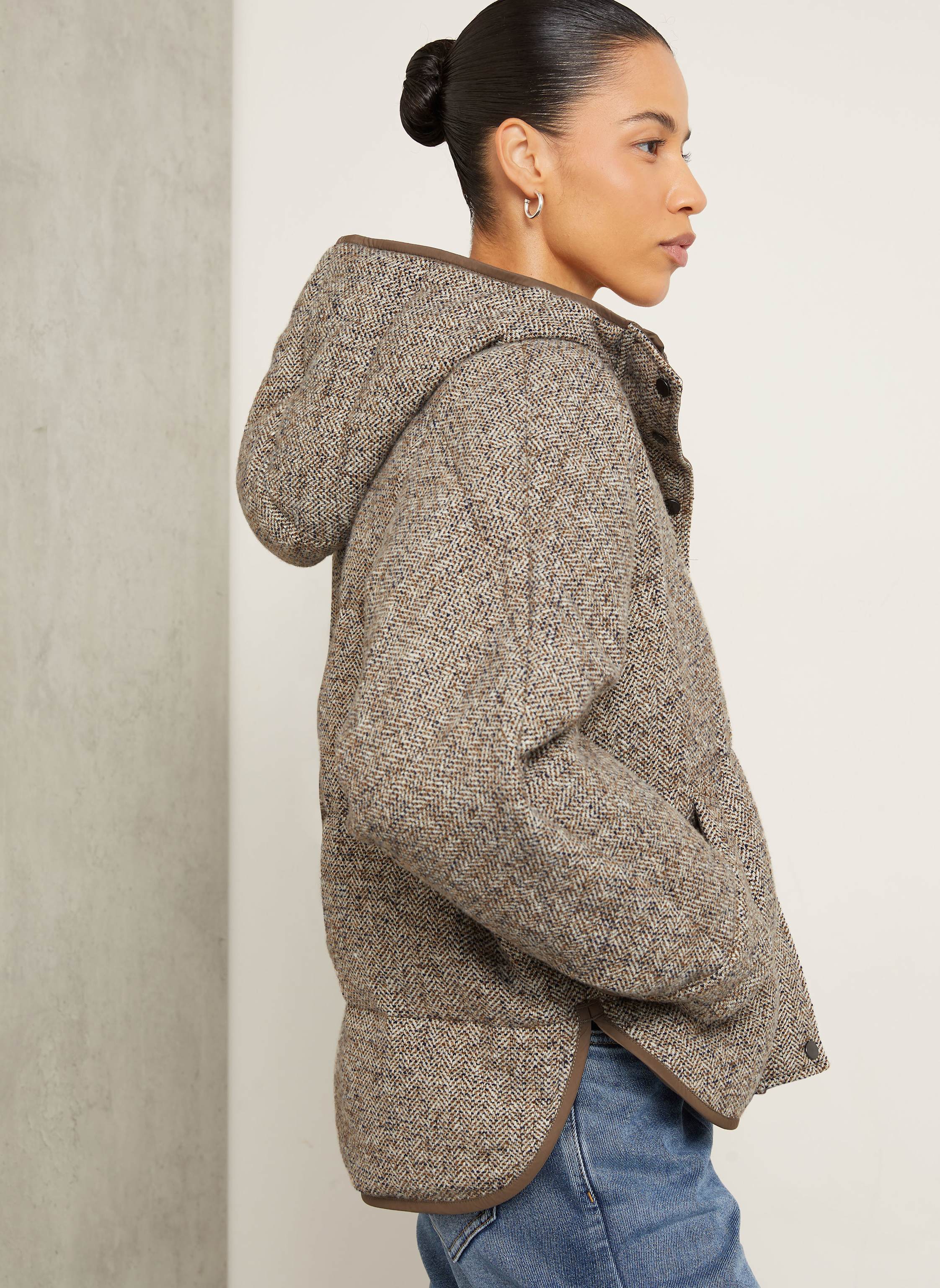 Thumbnail - Brunello Cucinelli Daunenjacke braun