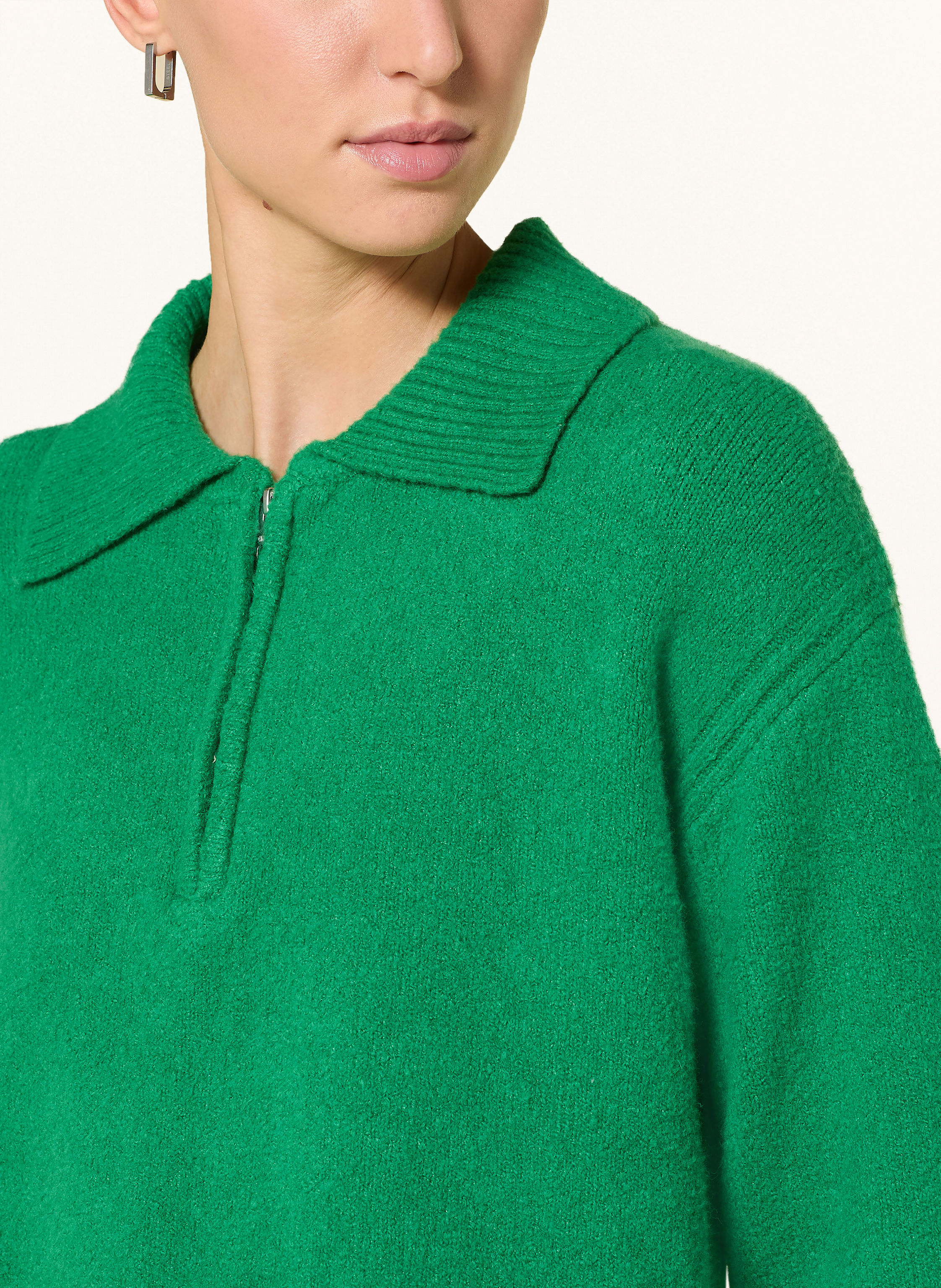 Thumbnail - Cinque Strick-Poloshirt Cizola gruen