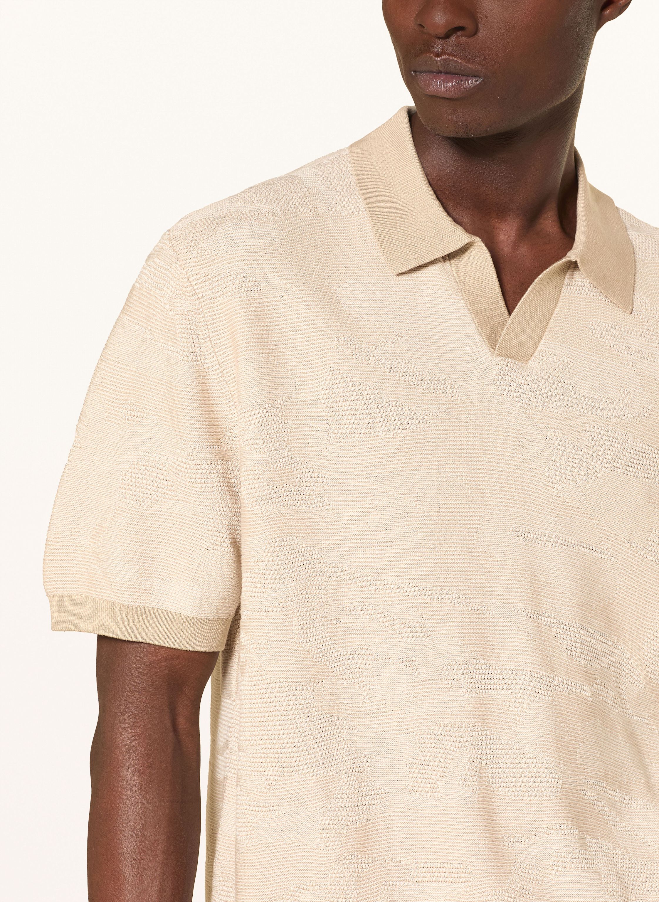 Thumbnail - Cos Strick-Poloshirt beige